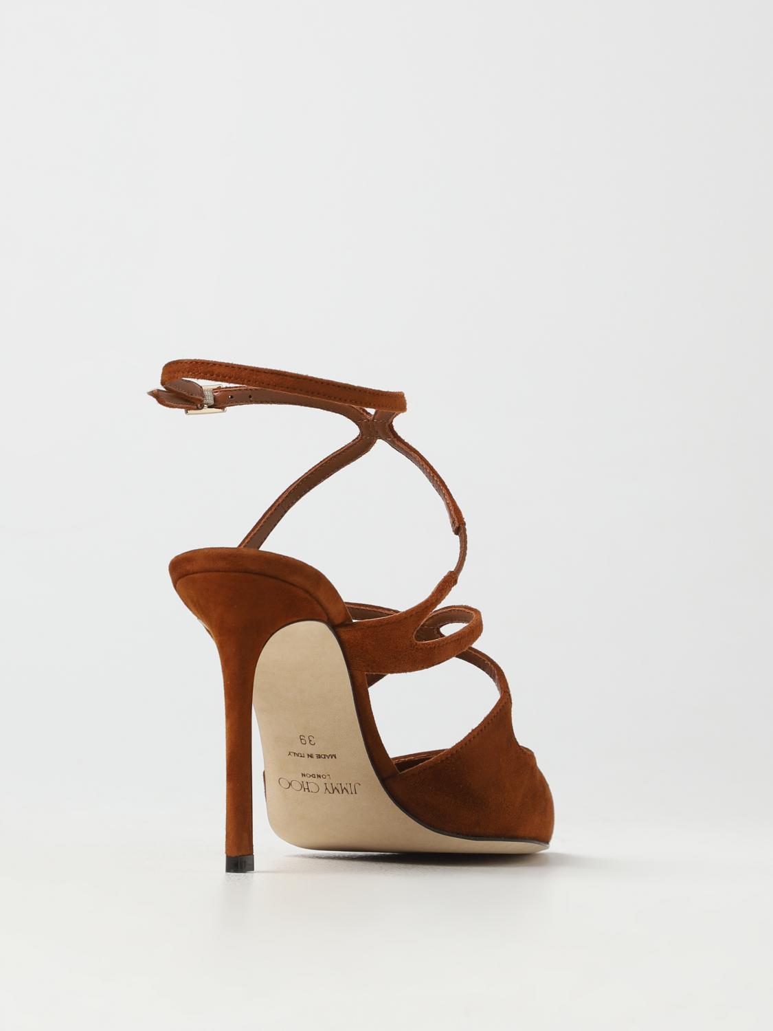 Jimmy Choo Pumps Azia 95 in suede - Brown | AZIA PUMP 95 SUE
