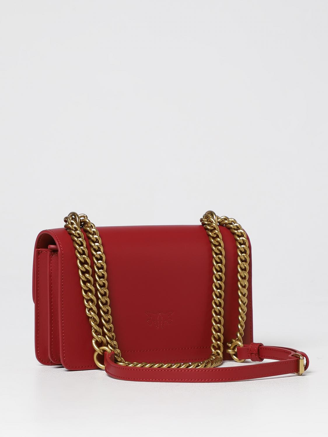 PINKO MINITASCHE: Schultertasche damen Pinko, Rot - Img 2