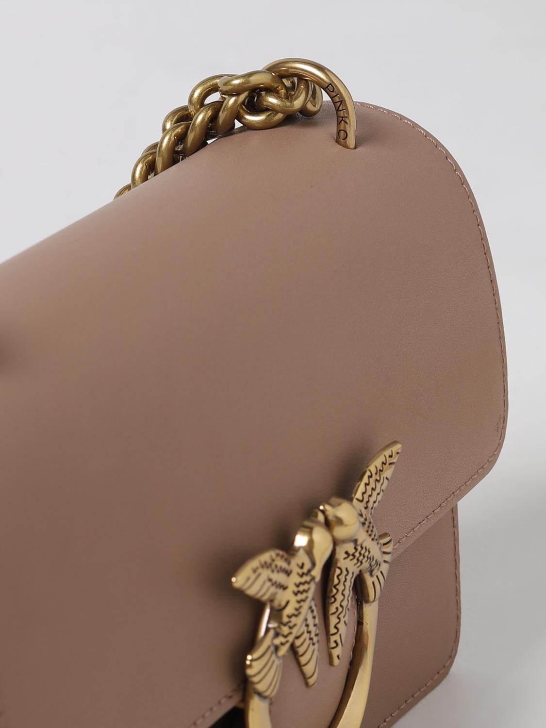 PINKO MINITASCHE: Schultertasche damen Pinko, Beige - Img 3