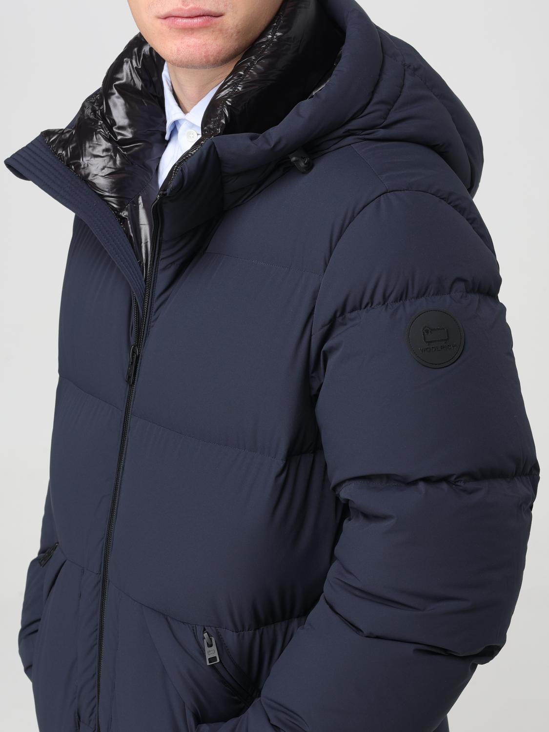 WOOLRICH JACKET: Coat men Woolrich, Blue - Img 4