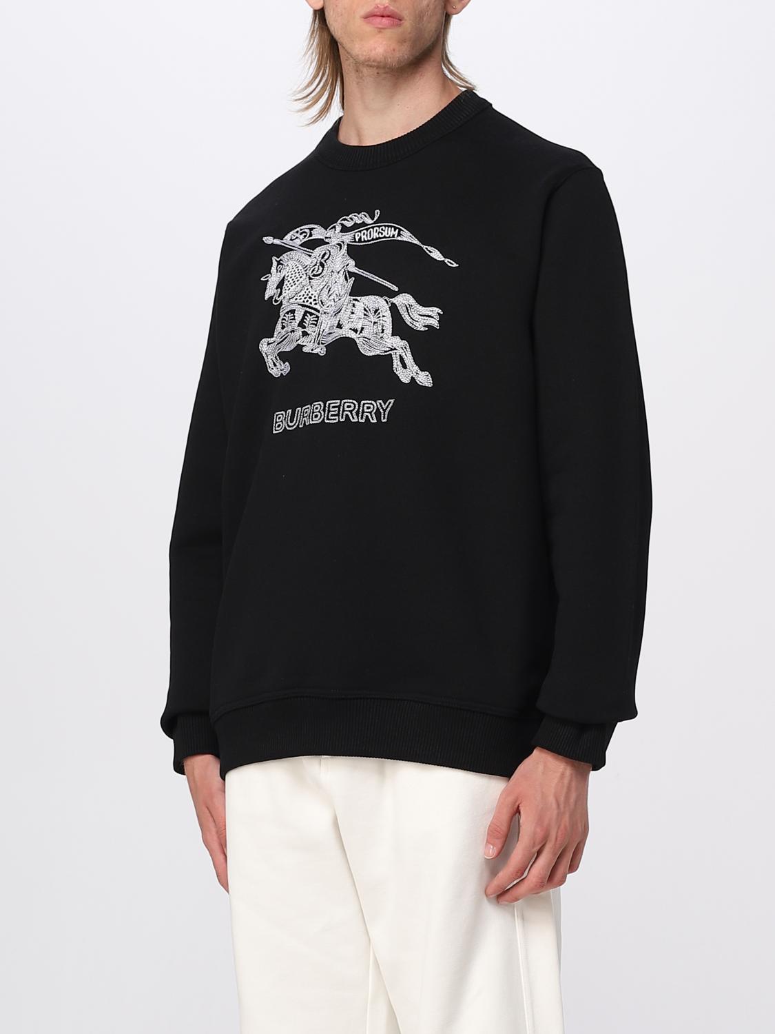 Burberry sweatshirt in cotton with Equestrian Knight embroidery