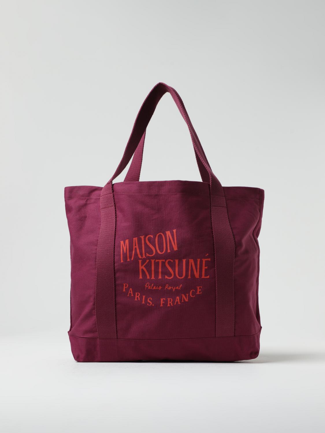 MAISON KITSUNÉ: Maison Kitsuné bag in canvas with printed