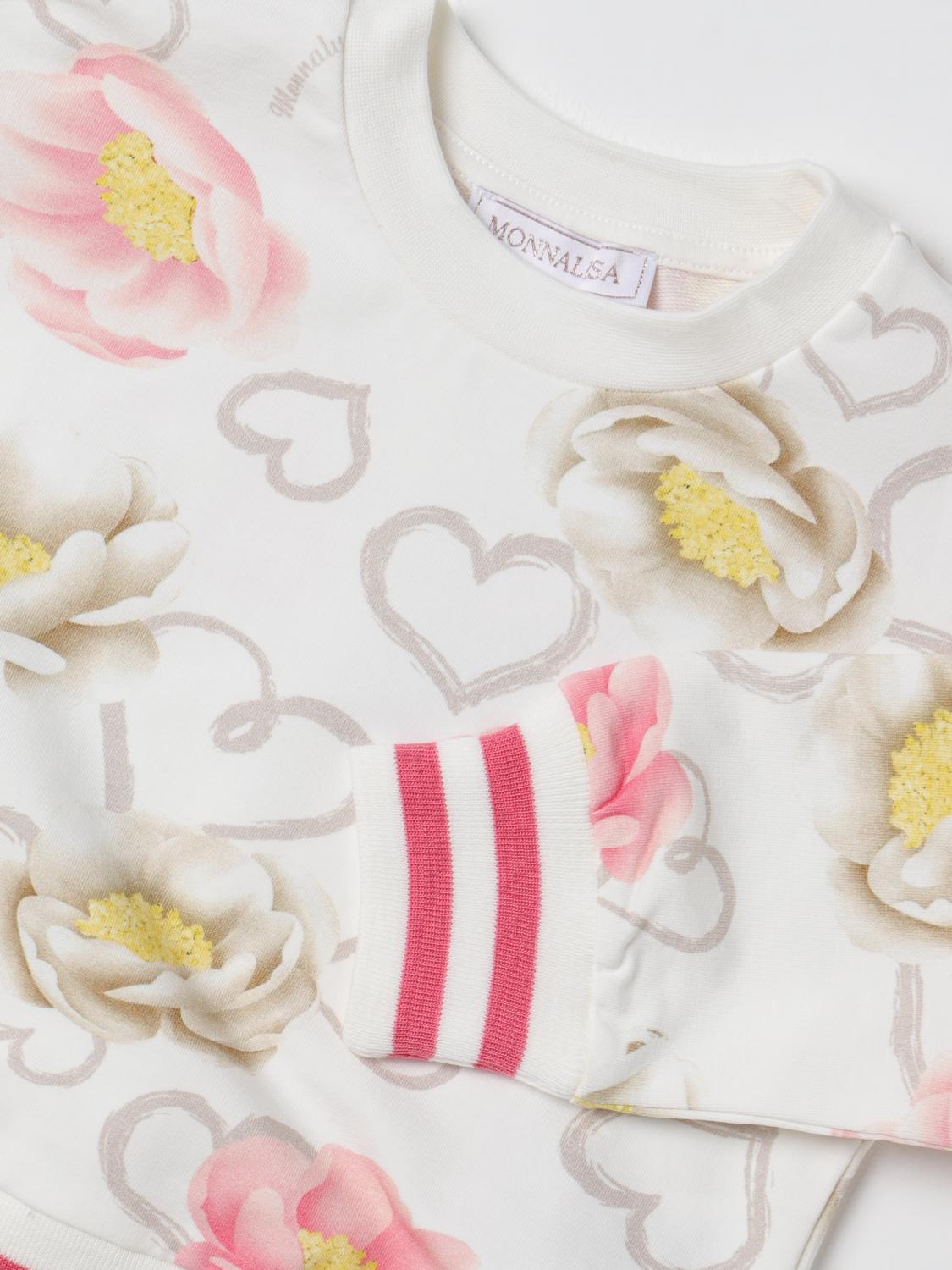 MONNALISA JERSEY: Jersey niños Monnalisa, Blanco - Img 3
