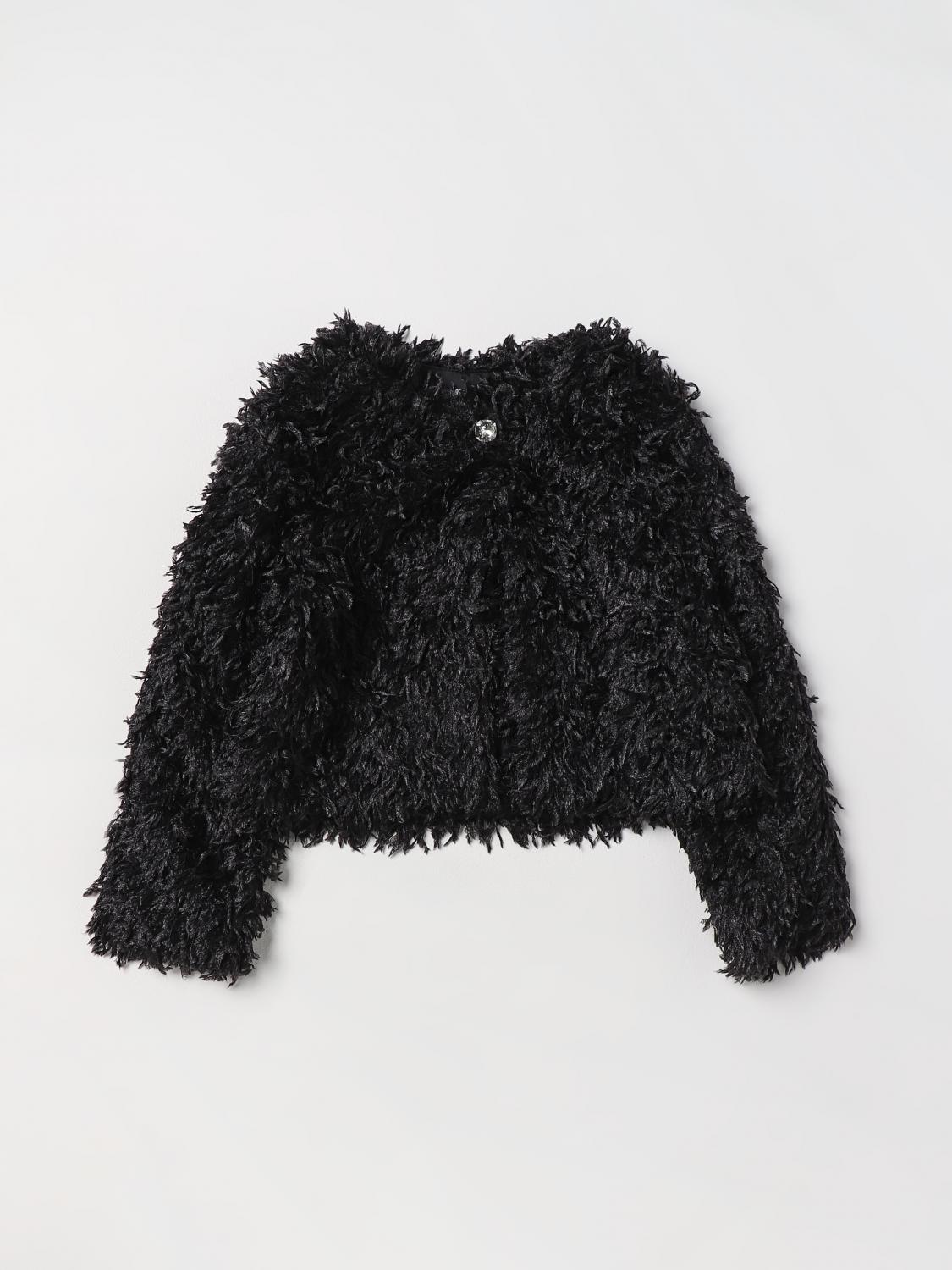 MONNALISA JACKET: Jacket kids Monnalisa, Black - Img 1