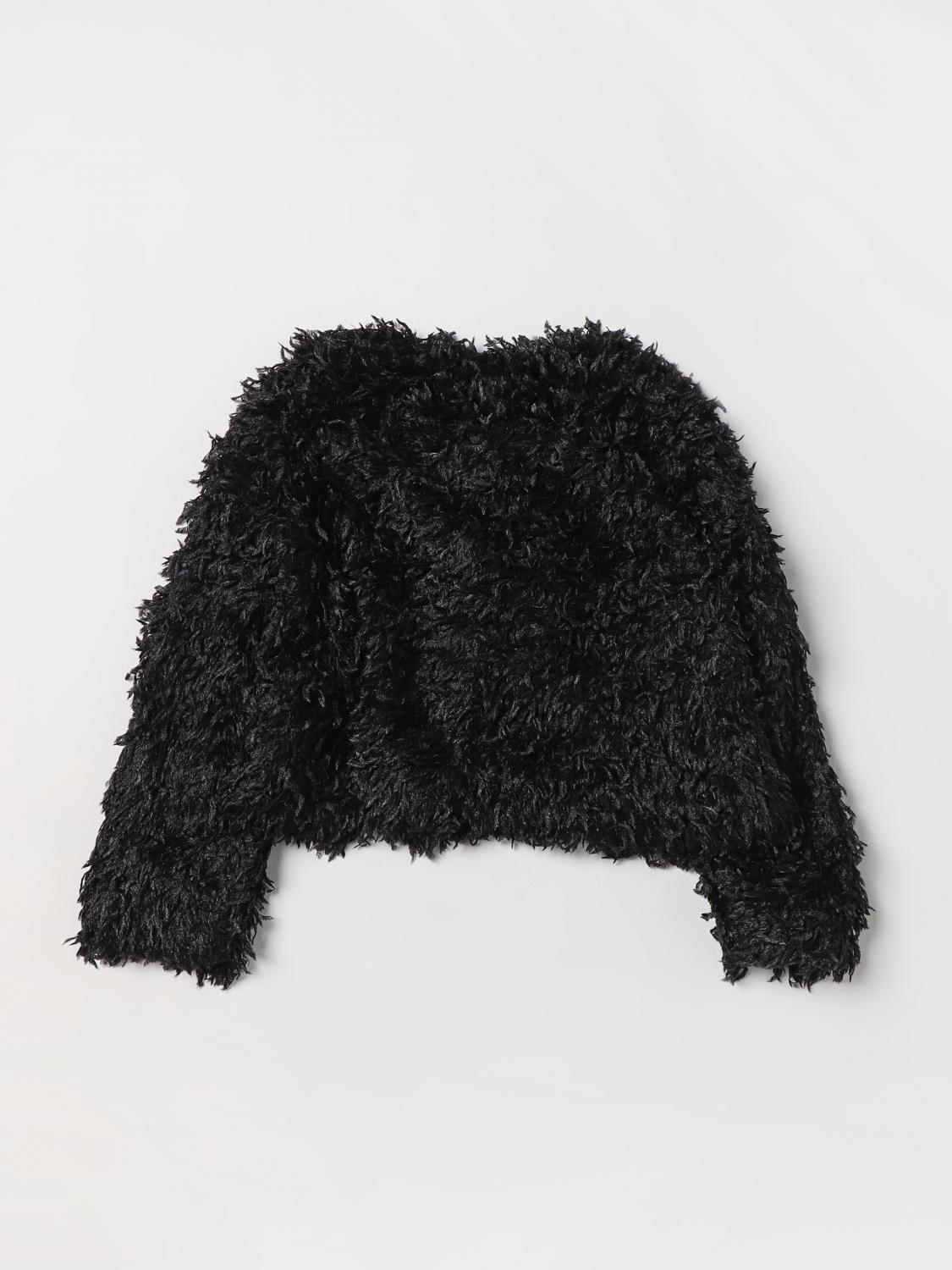 MONNALISA JACKET: Jacket kids Monnalisa, Black - Img 2