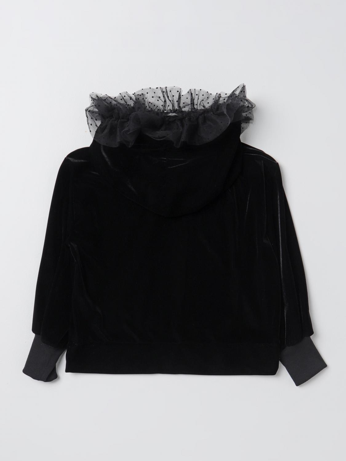 MONNALISA PULLOVER: Pullover kinder Monnalisa, Schwarz - Img 2