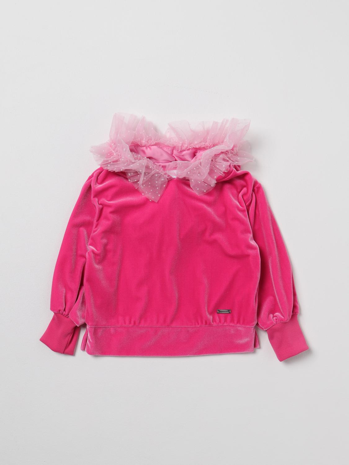 MONNALISA PULLOVER: Pullover kinder Monnalisa, Fuchsia - Img 1