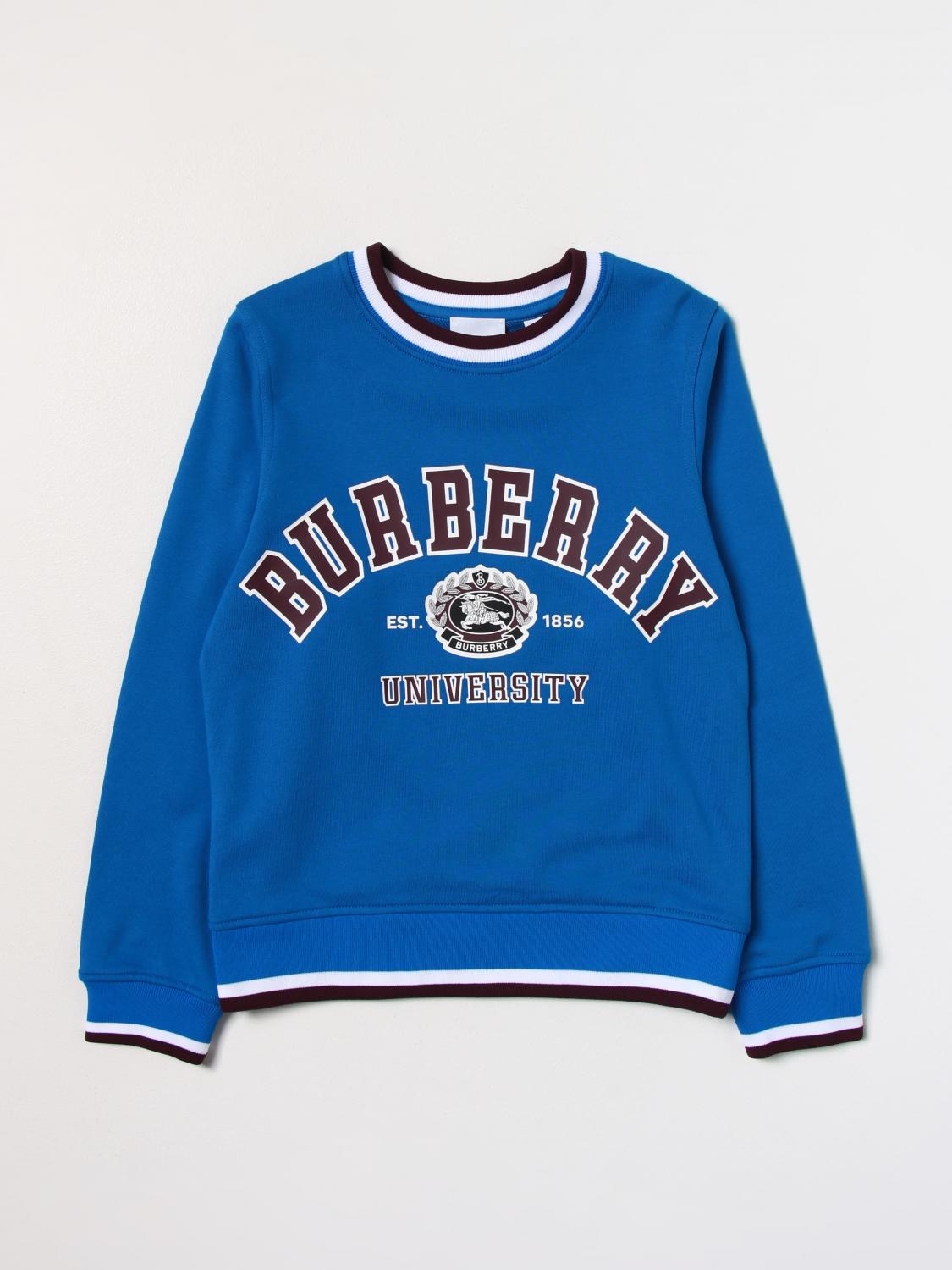 Blue buy burberry sweater