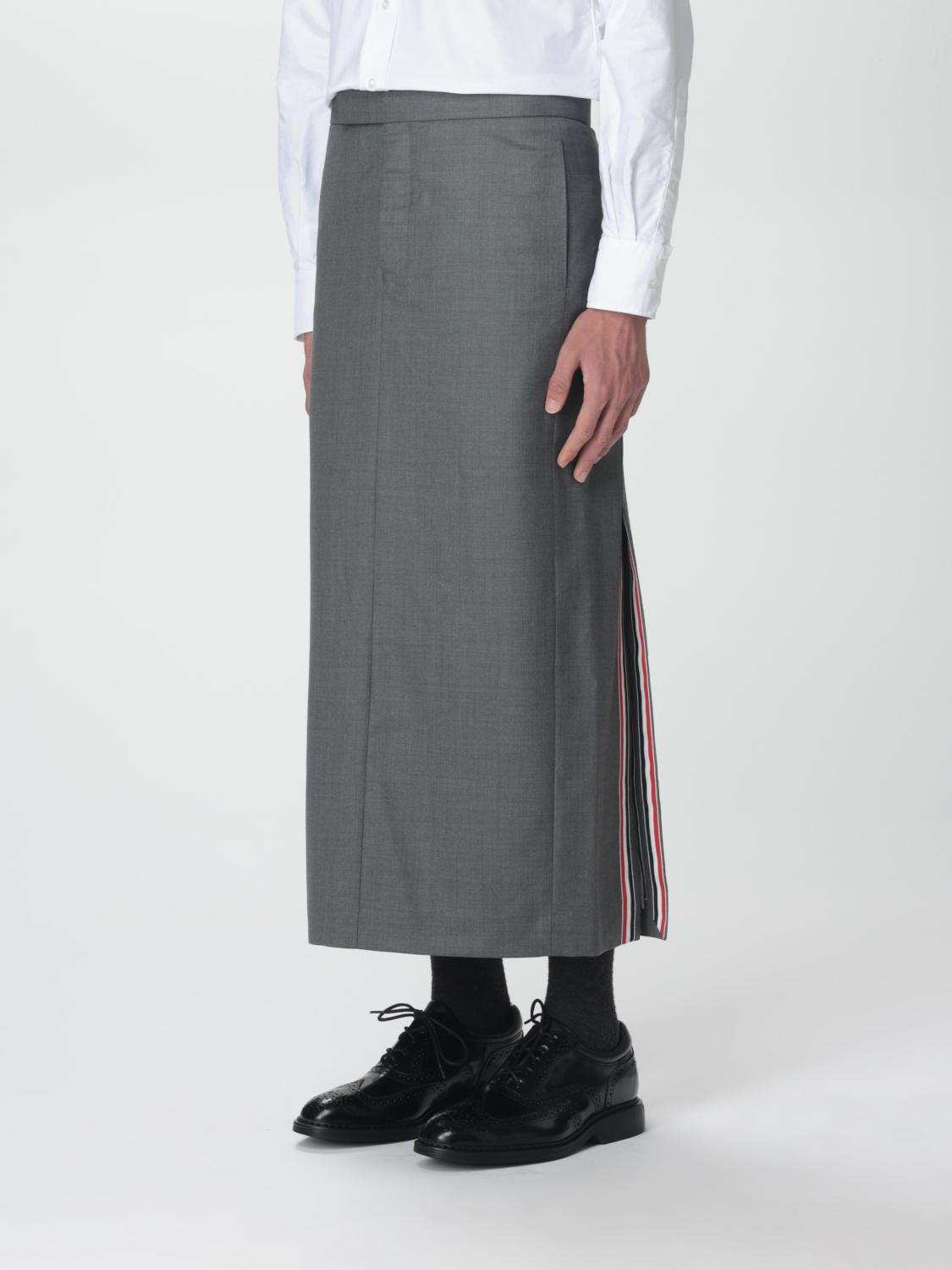 THOM BROWNE SKIRT: Skirt men Thom Browne, Grey - Img 4