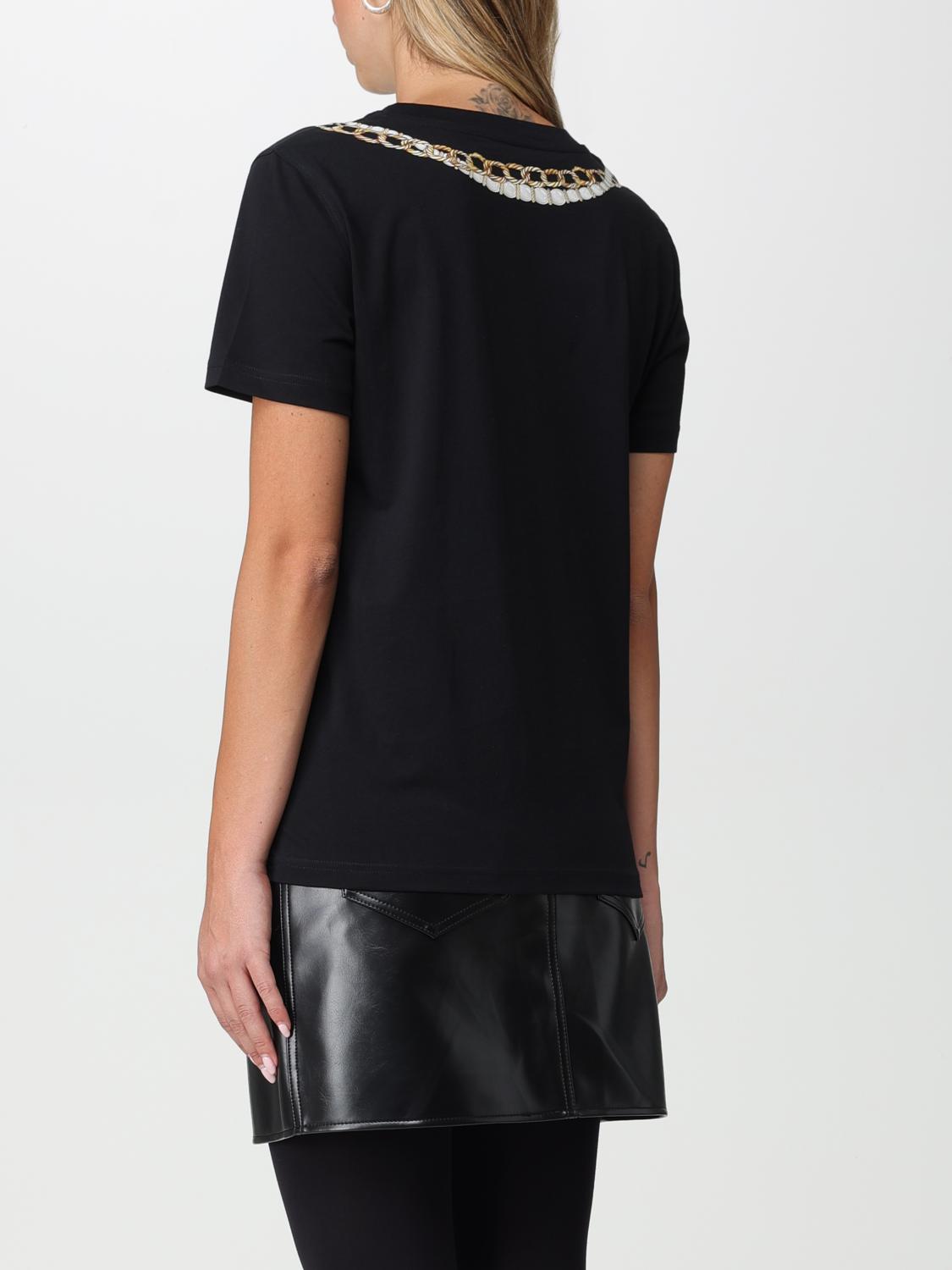 MOSCHINO COUTURE T-SHIRTS: T-shirt Moschono Couture in cotone, Nero - Img 2