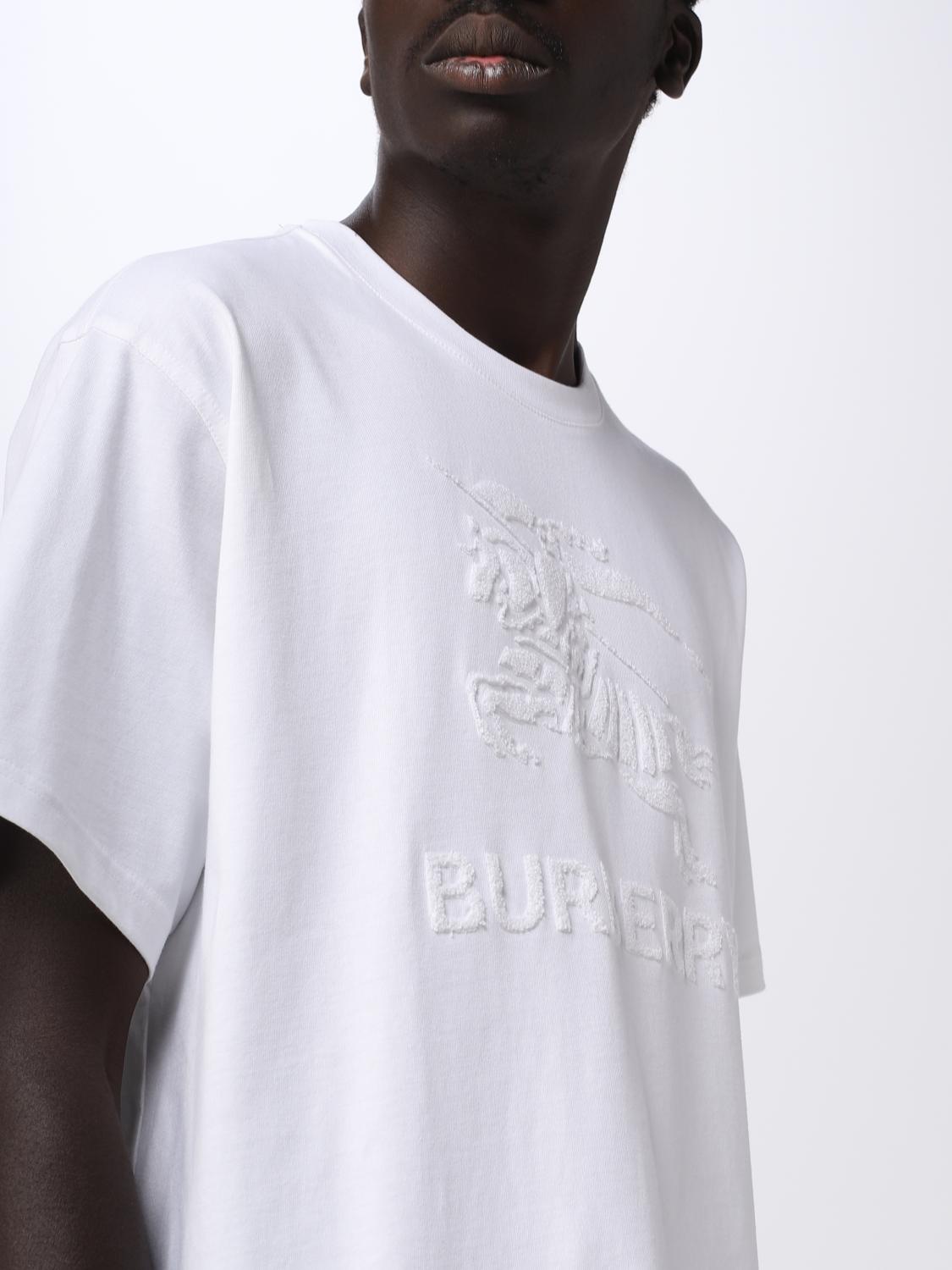 Burberry T-shirt in cotton jersey - White | 8072756 | GIGLIO.COM