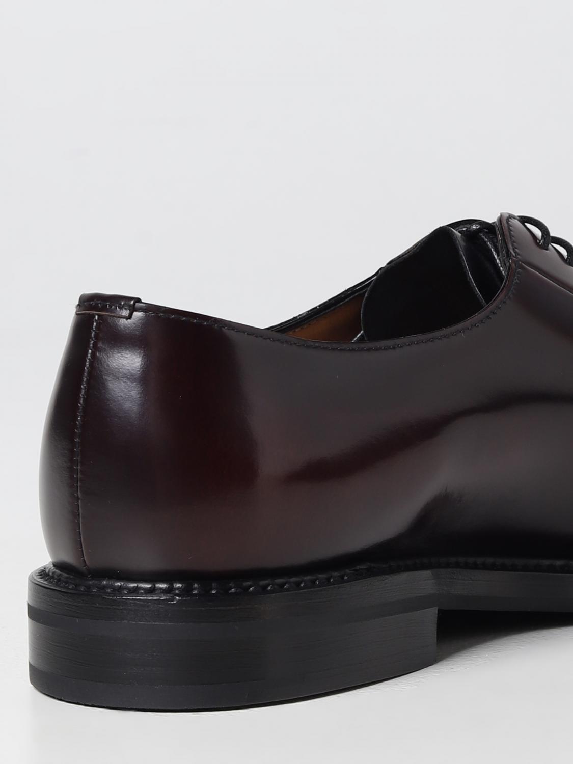 Church's Shannon 2 WR derby shoes in brushed leather - Burgundy