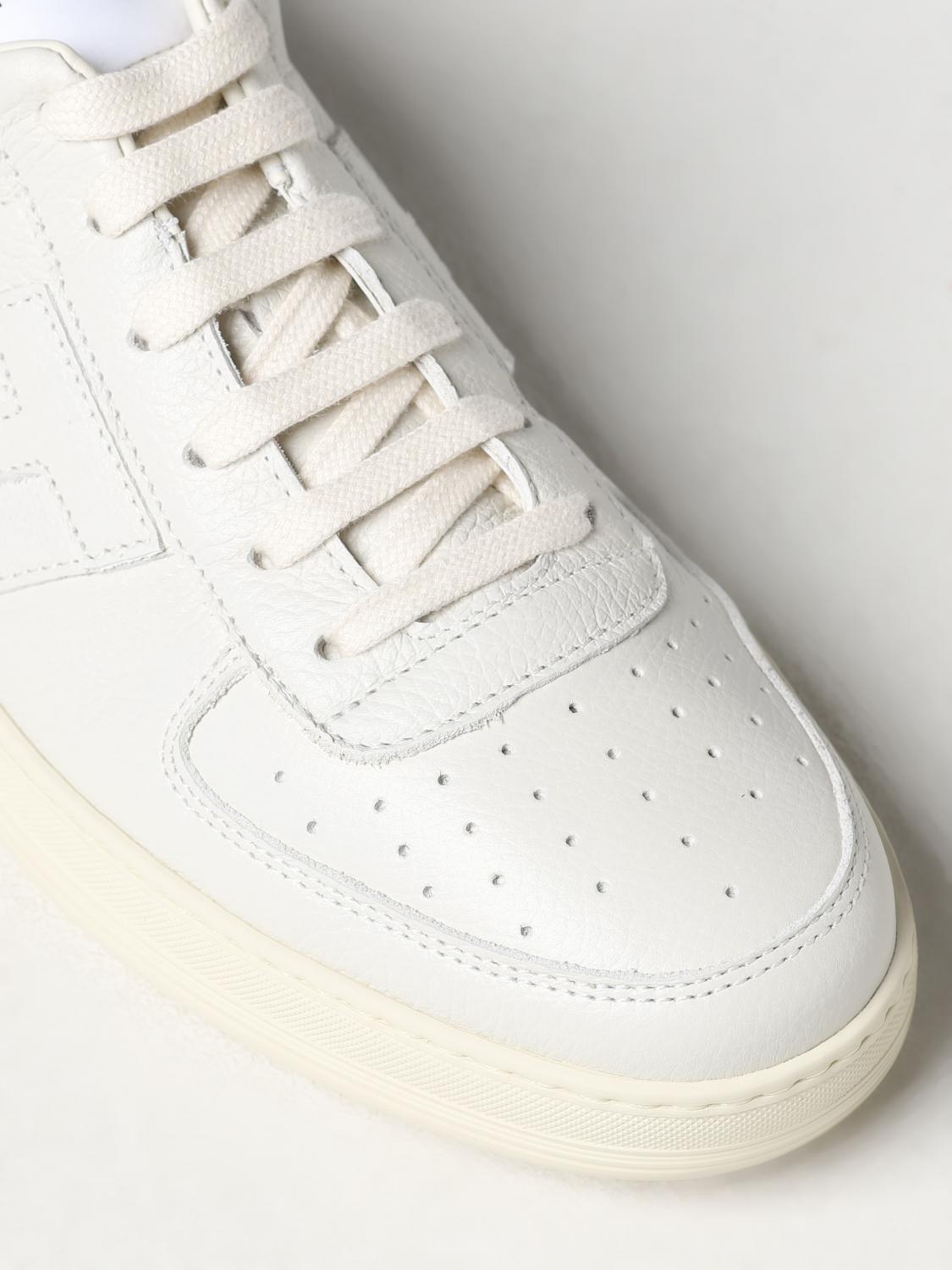 TOM FORD: leather sneakers - White | Tom Ford sneakers