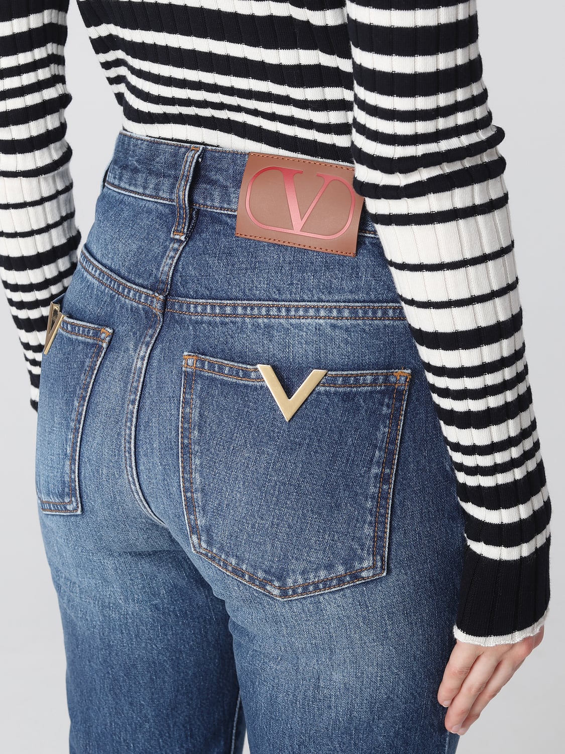 VALENTINO VAQUEROS: Vaquero mujer Valentino, Azul Oscuro - Img 5