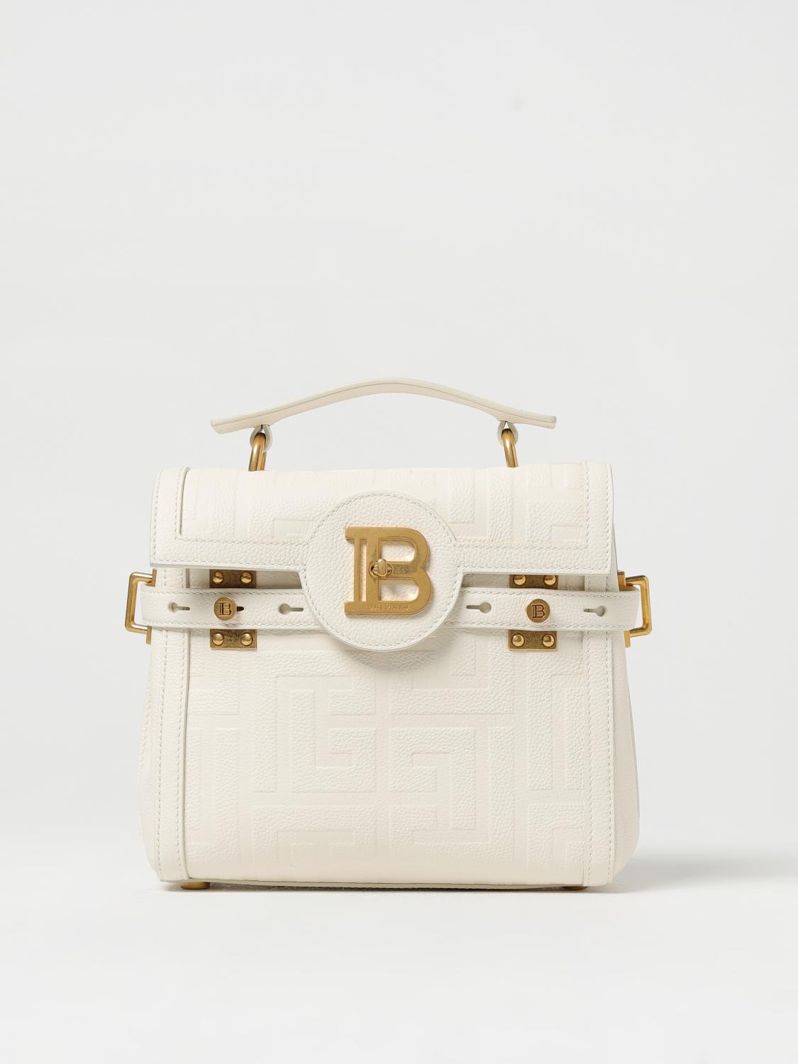 BALMAIN Sac pochette femme Blanc Sac Porte Main Balmain BN1DB530LPGE en ligne sur GIGLIO.COM