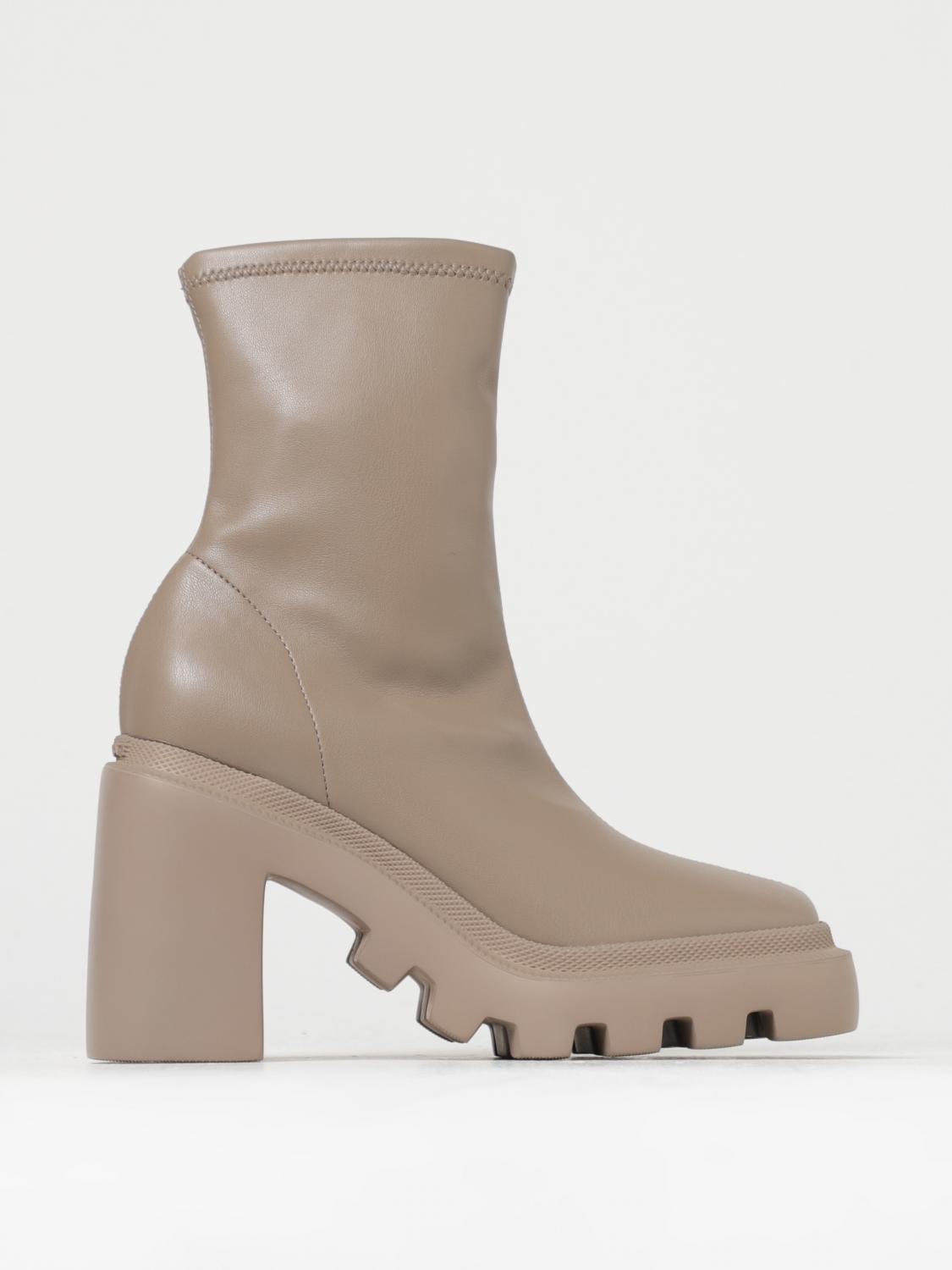 VIC MATIÉ: Flat ankle boots woman Vic Matié - Mud | Vic VIC MATIÉ: Flat ankle boots woman Vic Matié - Mud | Vic