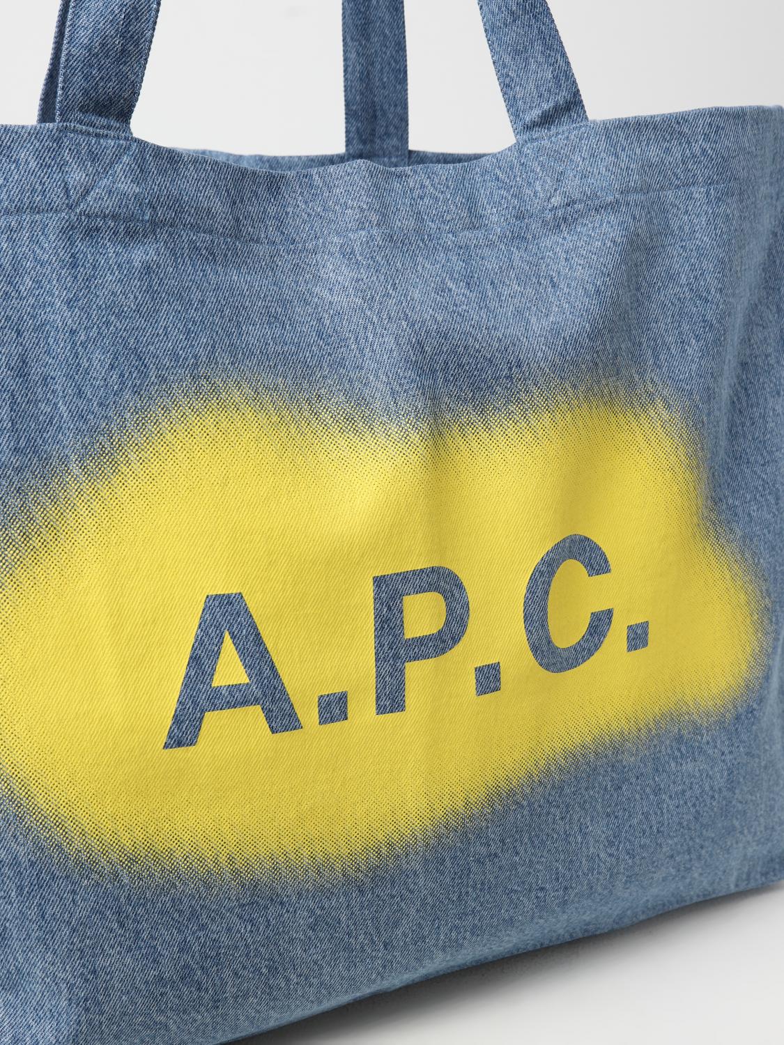A.P.C. BOLSO: Bolsos hombre A.P.C., Azul Oscuro - Img 3