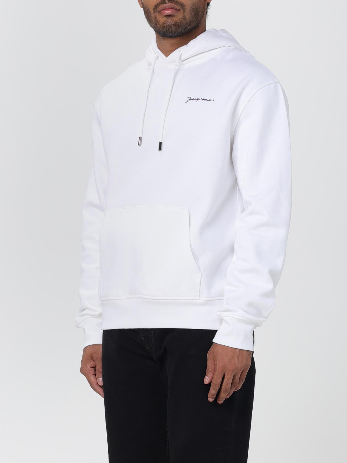 JACQUEMUS SUDADERA: Sudadera hombre Jacquemus, Blanco - Img 4