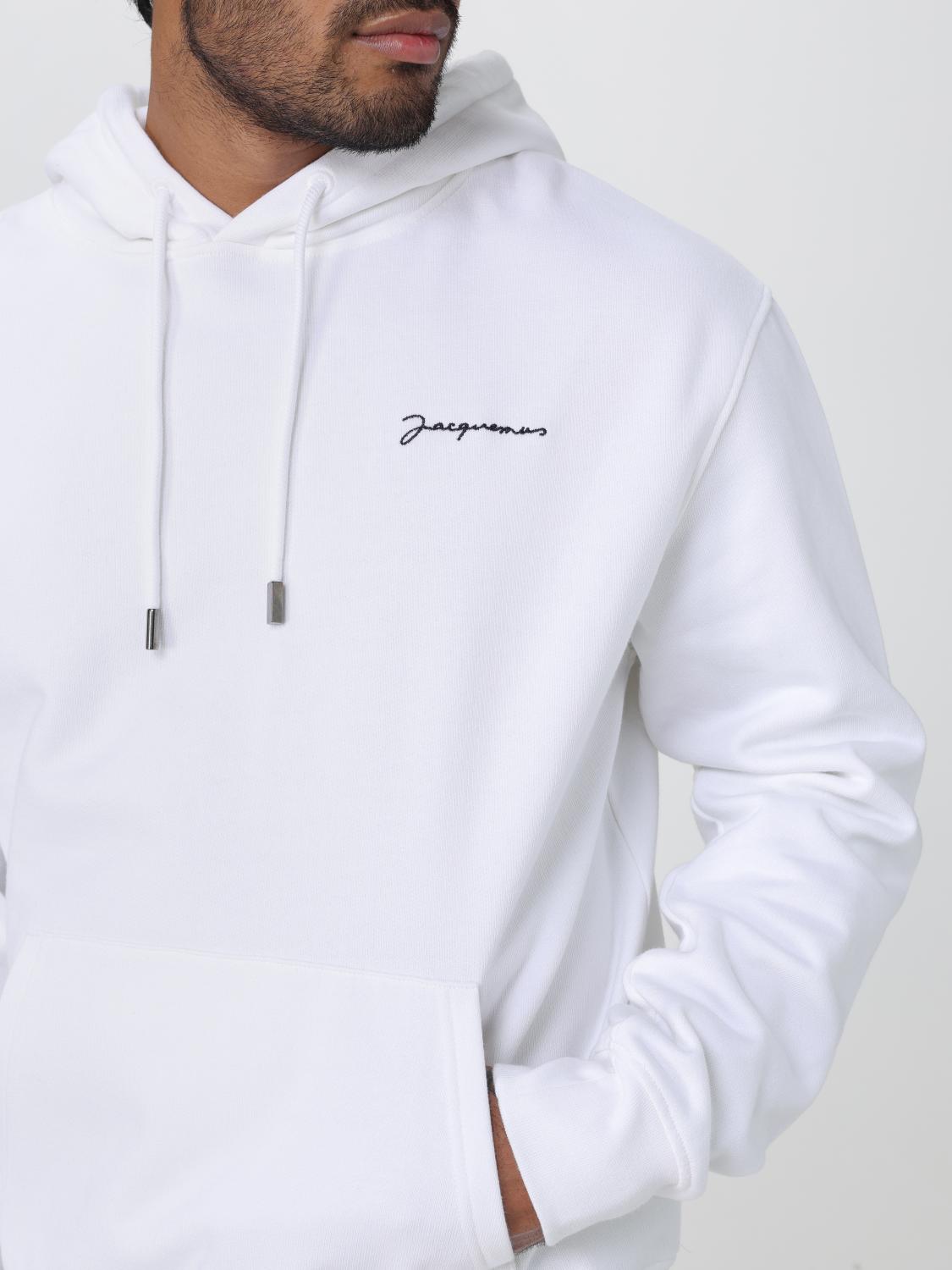JACQUEMUS SUDADERA: Sudadera hombre Jacquemus, Blanco - Img 5