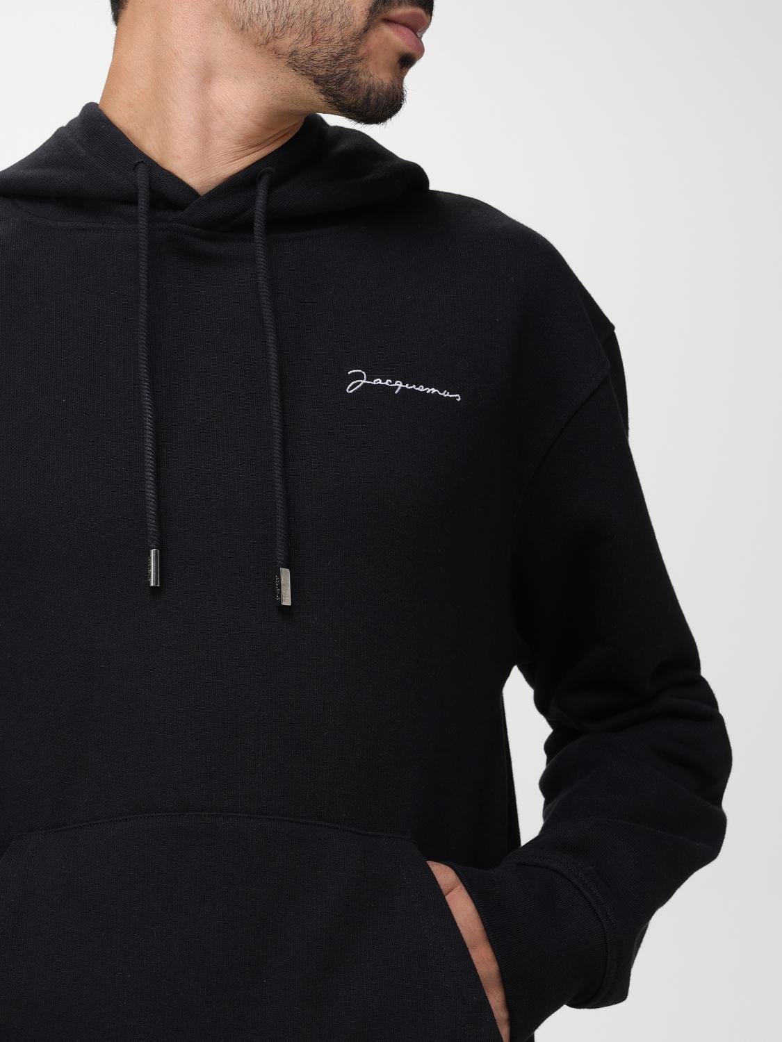 JACQUEMUS SUDADERA: Sudadera hombre Jacquemus, Negro - Img 5