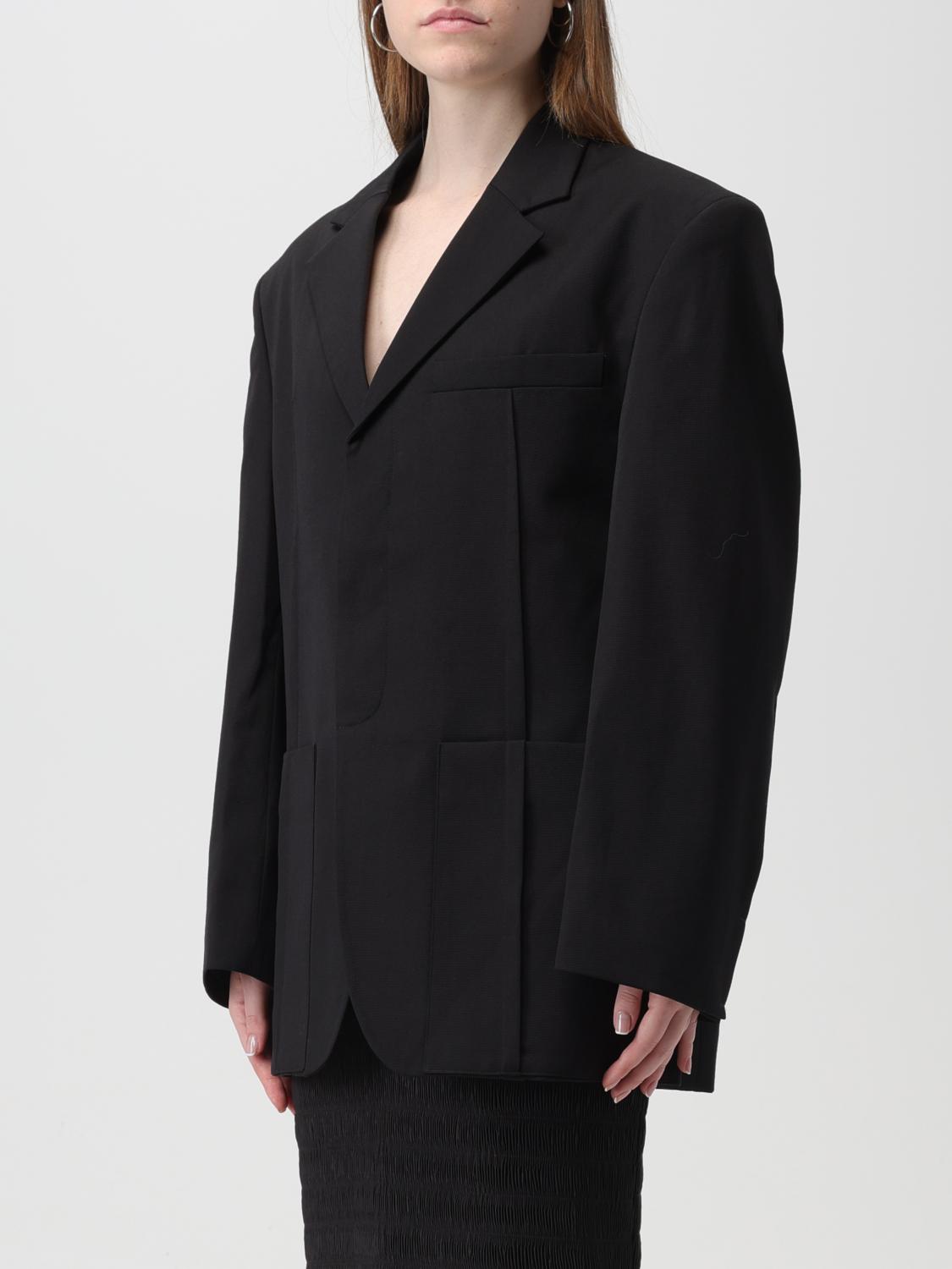 スーツ JACQUEMUS Women Suit Jackets 213JA1011333990 Black Jacquemus Outlet: Jacket woman - Black | Jacquemus blazer