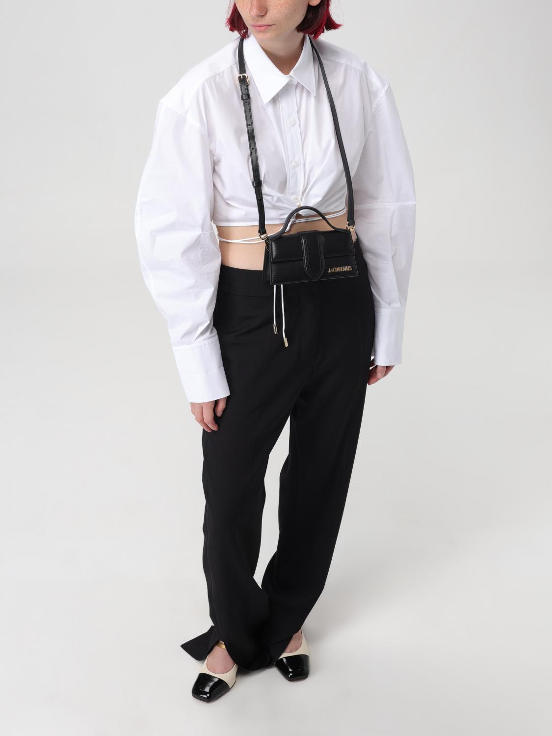 Jacquemus Outlet: Pants woman - Black | Jacquemus pants