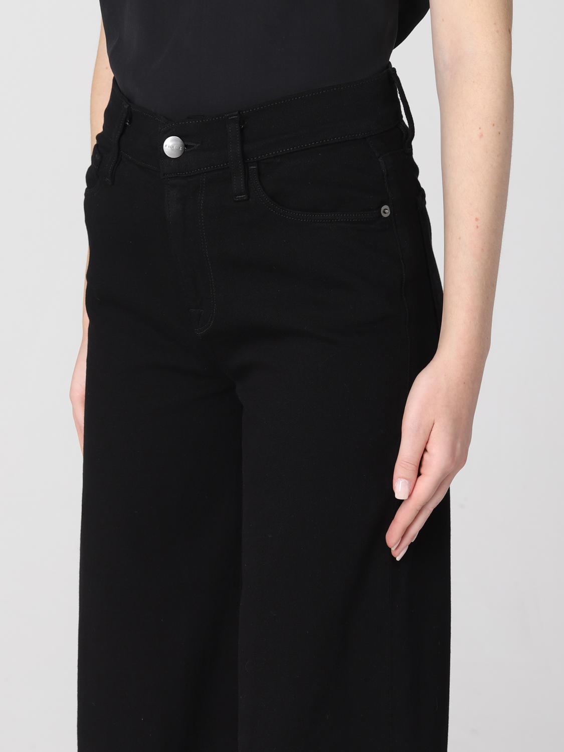 FRAME JEANS: Jeans Frame in denim, Nero - Img 3