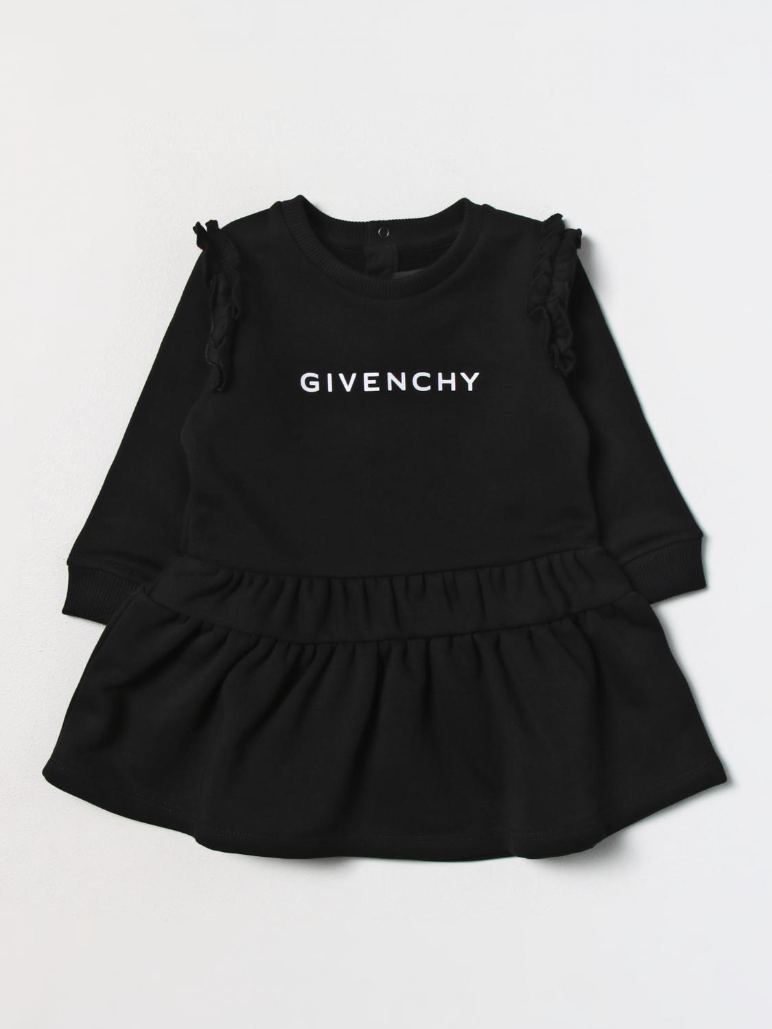 GIVENCHY 连衣裙: 连衣裙 儿童 Givenchy, 黑色 - Img 1