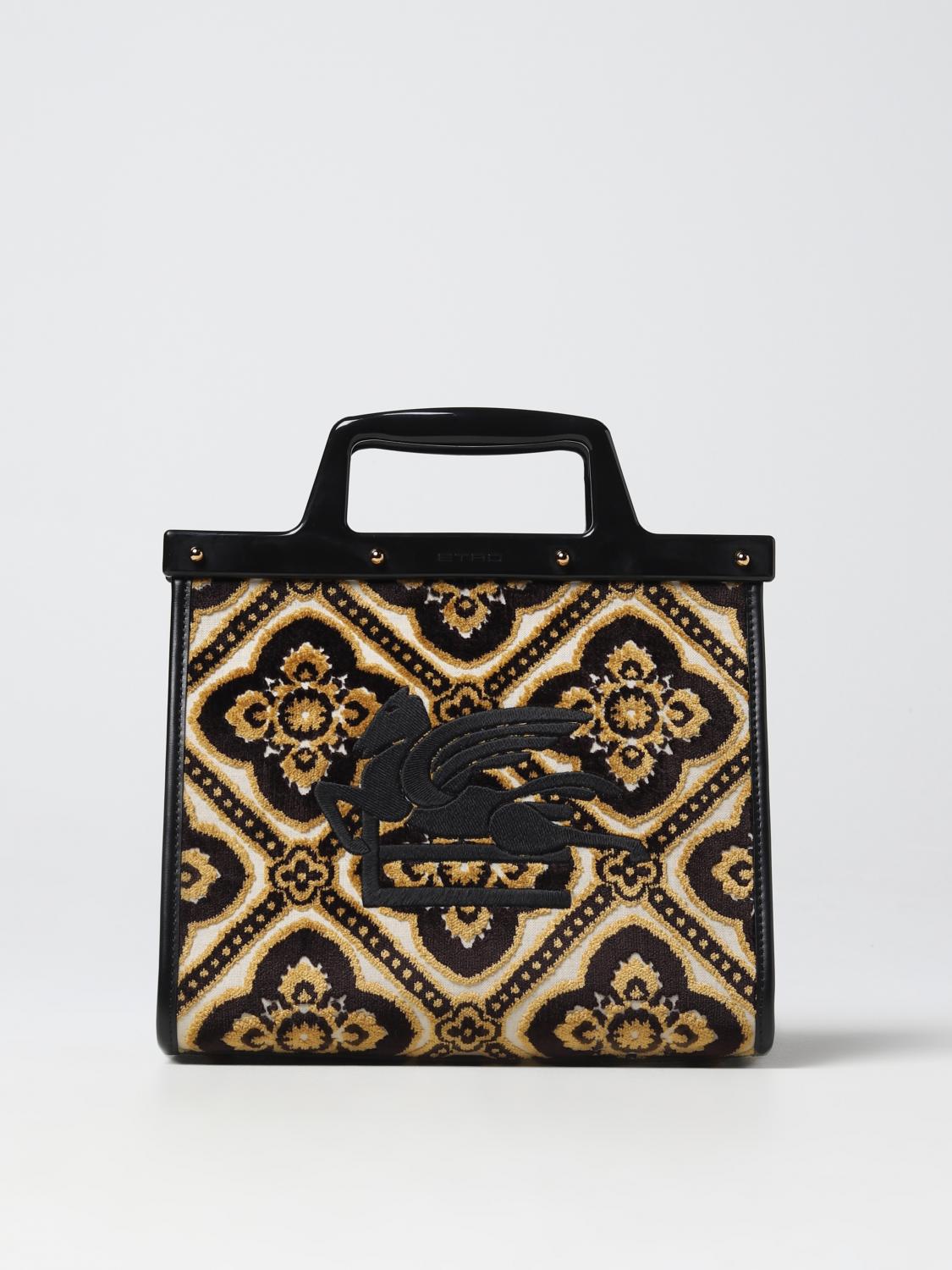 ETRO Vela レザー ショルダーバッグ | ブラック | FARFETCH JP