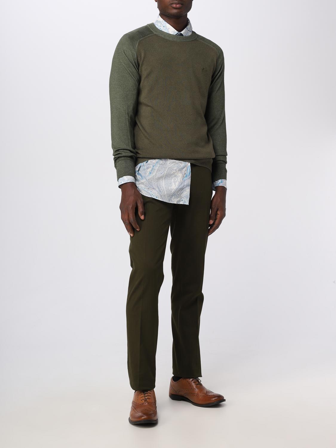 ETRO SWEATER: Etro wool sweater, Green - Img 2