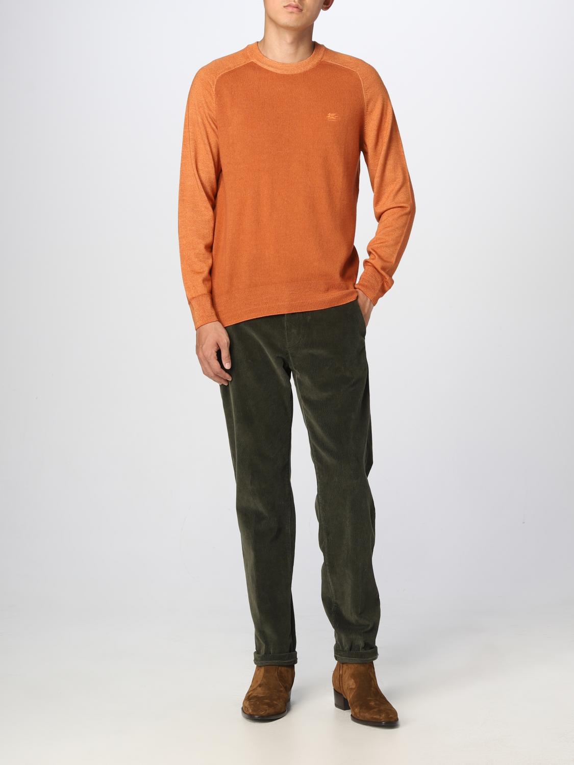 ETRO 스웨터: 스웨터 남성 Etro, 러스트 - Img 2