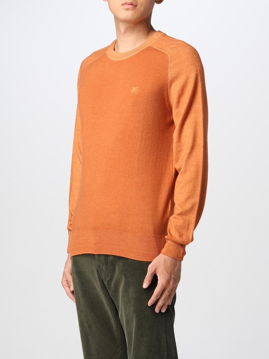 ETRO 스웨터: 스웨터 남성 Etro, 러스트 - Img 4