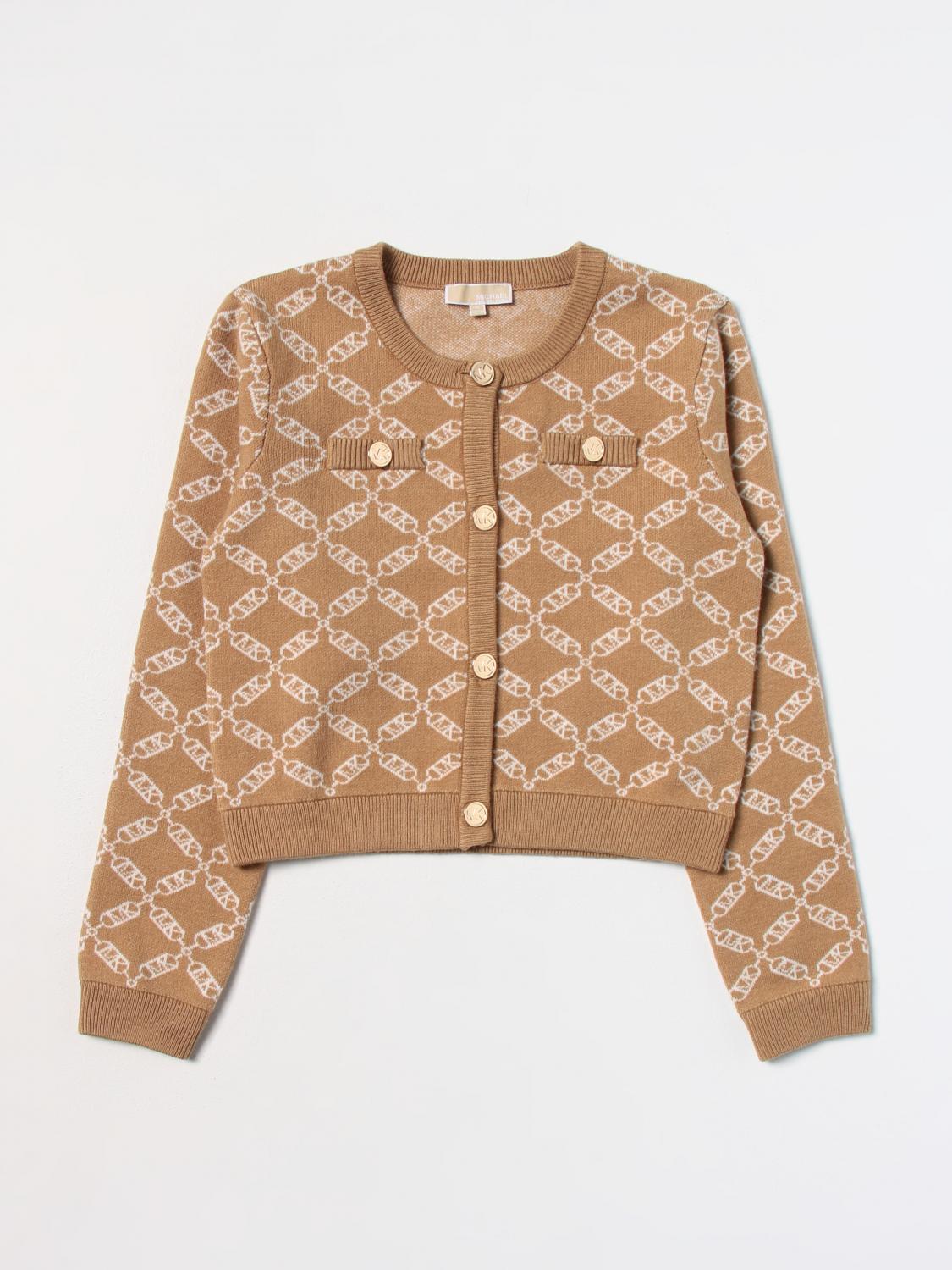 Michael Kors cardigan in viscose blend - Beige | R15225 | GIGLIO.COM