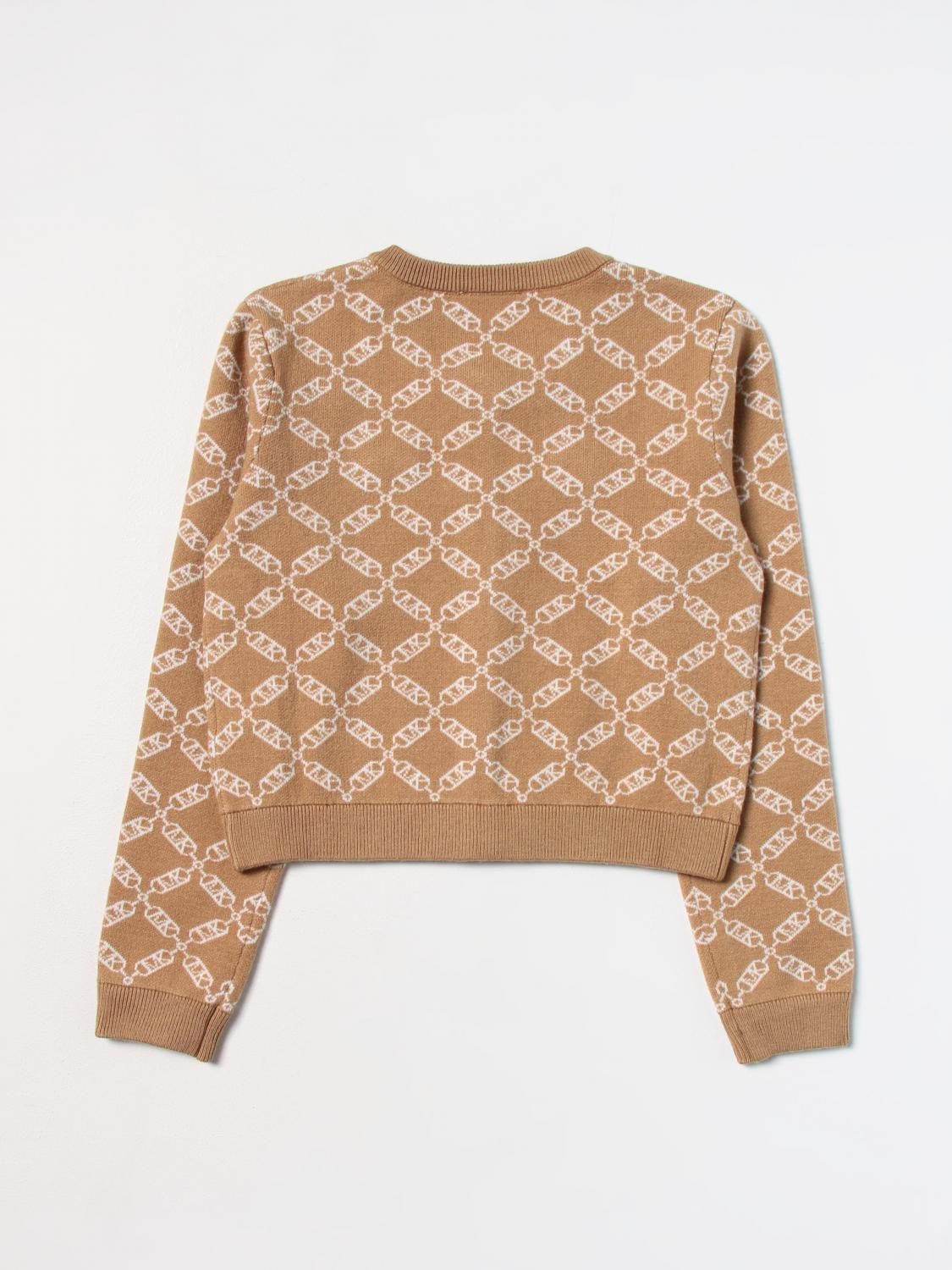 Michael Kors cardigan in viscose blend - Beige | R15225 | GIGLIO.COM