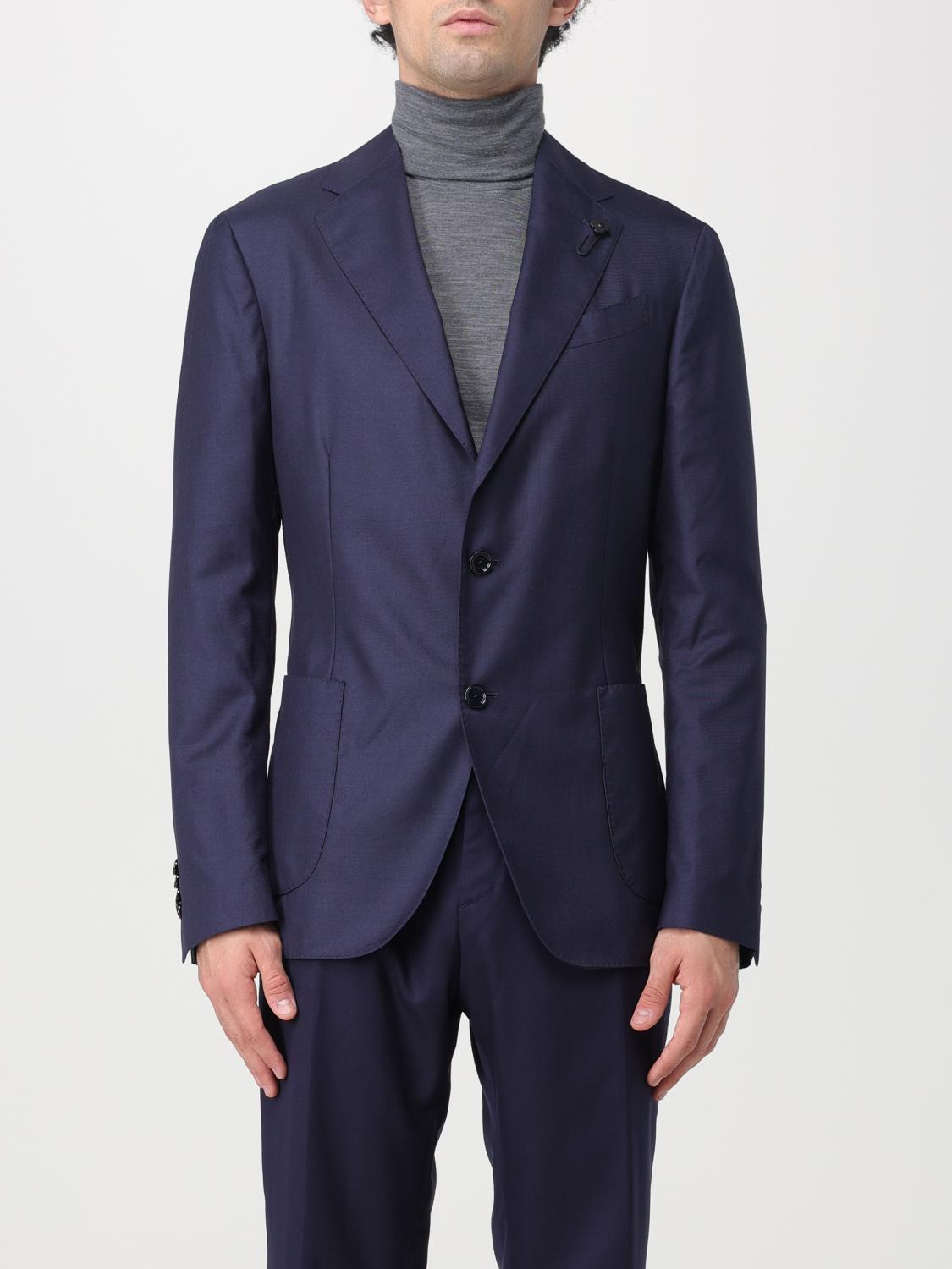 LARDINI BLAZER: Blazer herren Lardini, Blau - Img 1