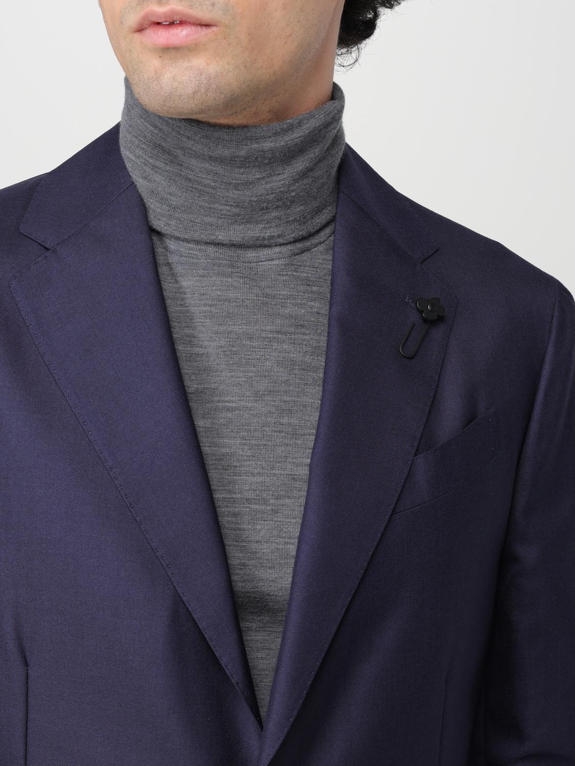 LARDINI BLAZER: Blazer herren Lardini, Blau - Img 5