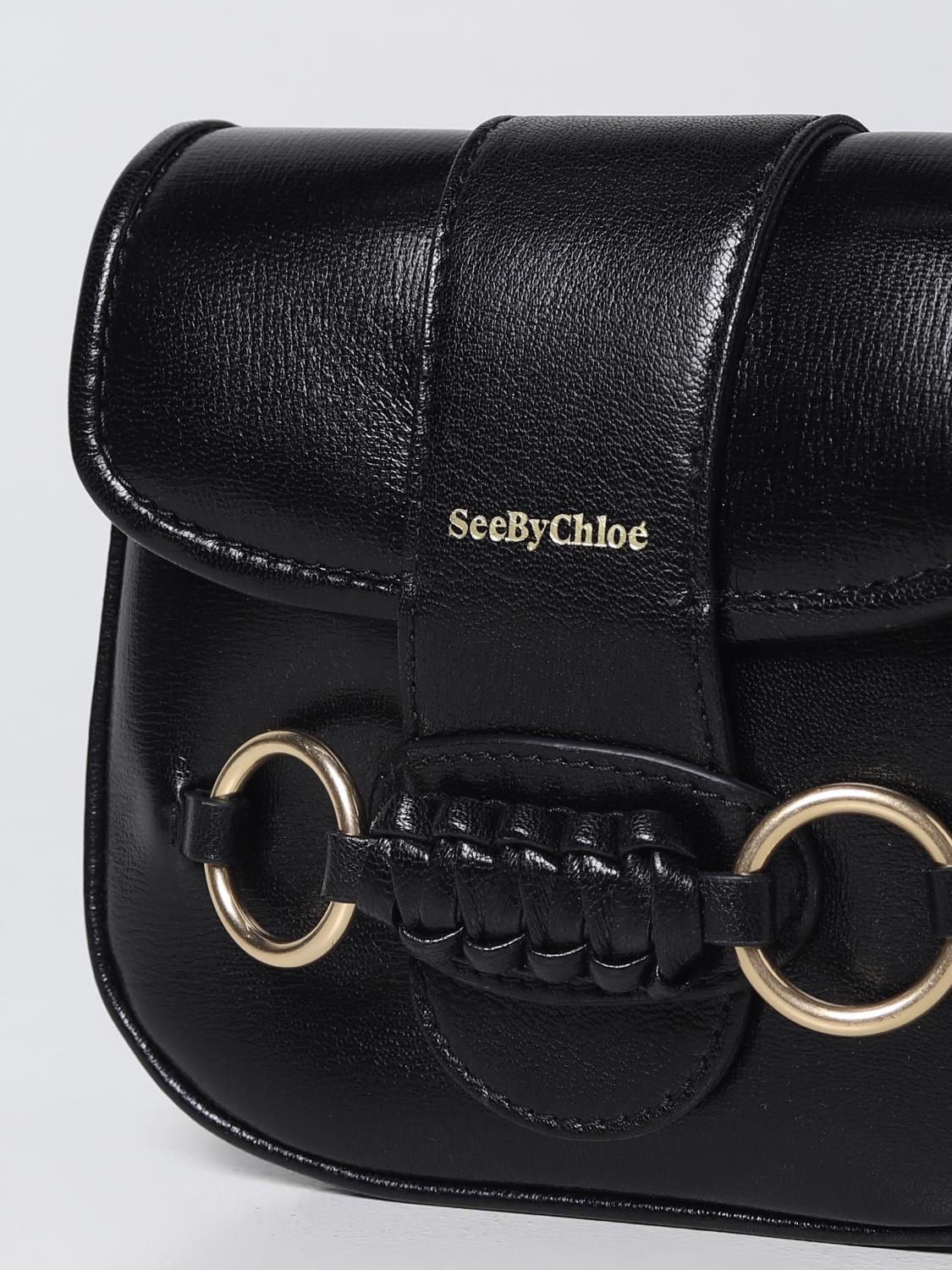 See by Chloé Shoulder bag woman - Black | CHS23SSB80C94 | GIGLIO.COM
