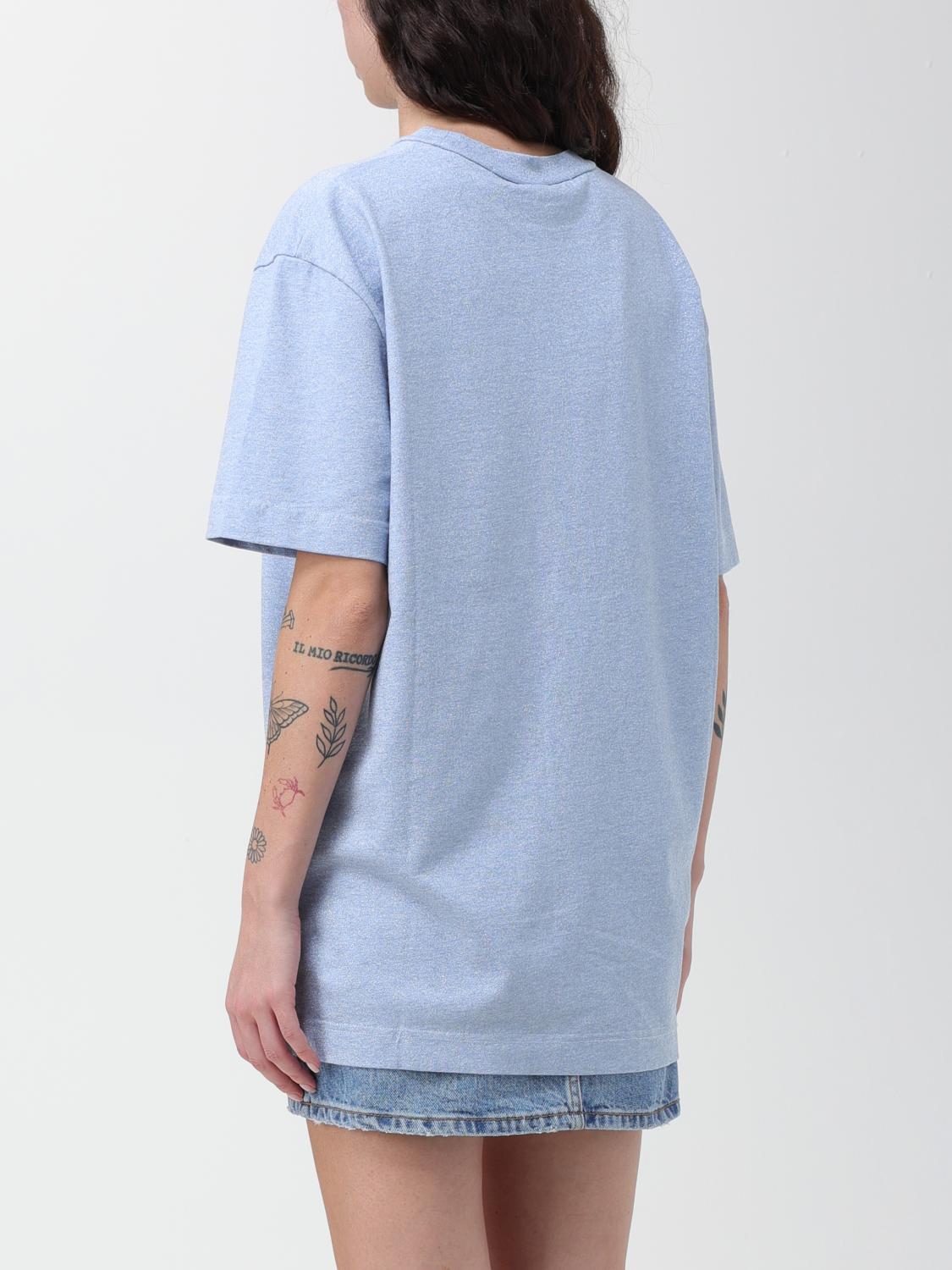 ALEXANDER WANG T-SHIRTS: T-shirt Alexander Wang in cotone, Blue - Img 3