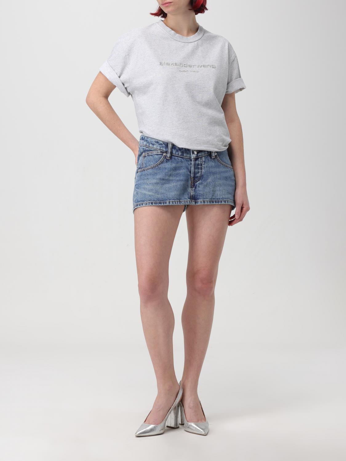 ALEXANDER WANG CAMISETA: Camiseta mujer Alexander Wang, Gris - Img 2
