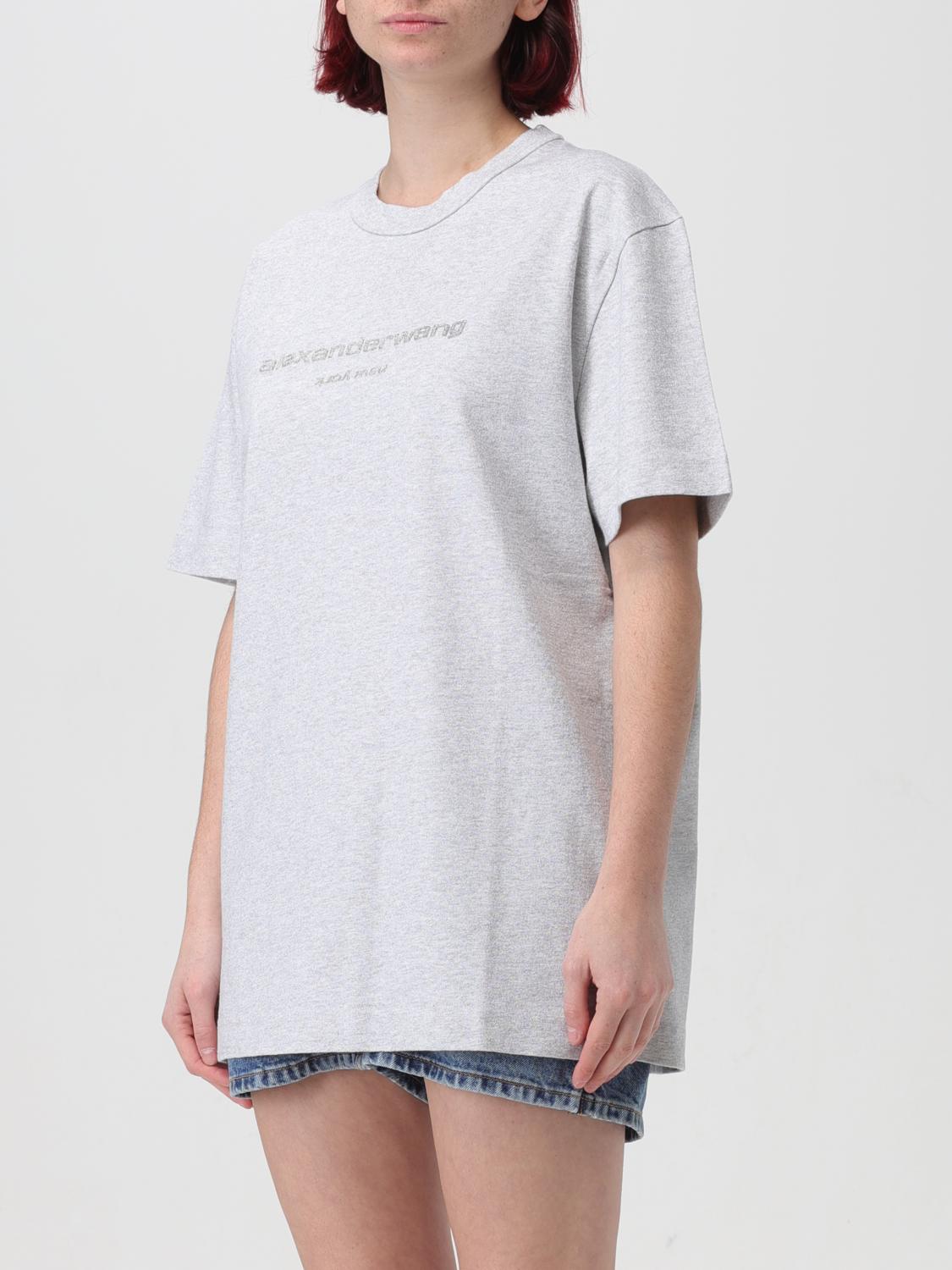 ALEXANDER WANG CAMISETA: Camiseta mujer Alexander Wang, Gris - Img 4
