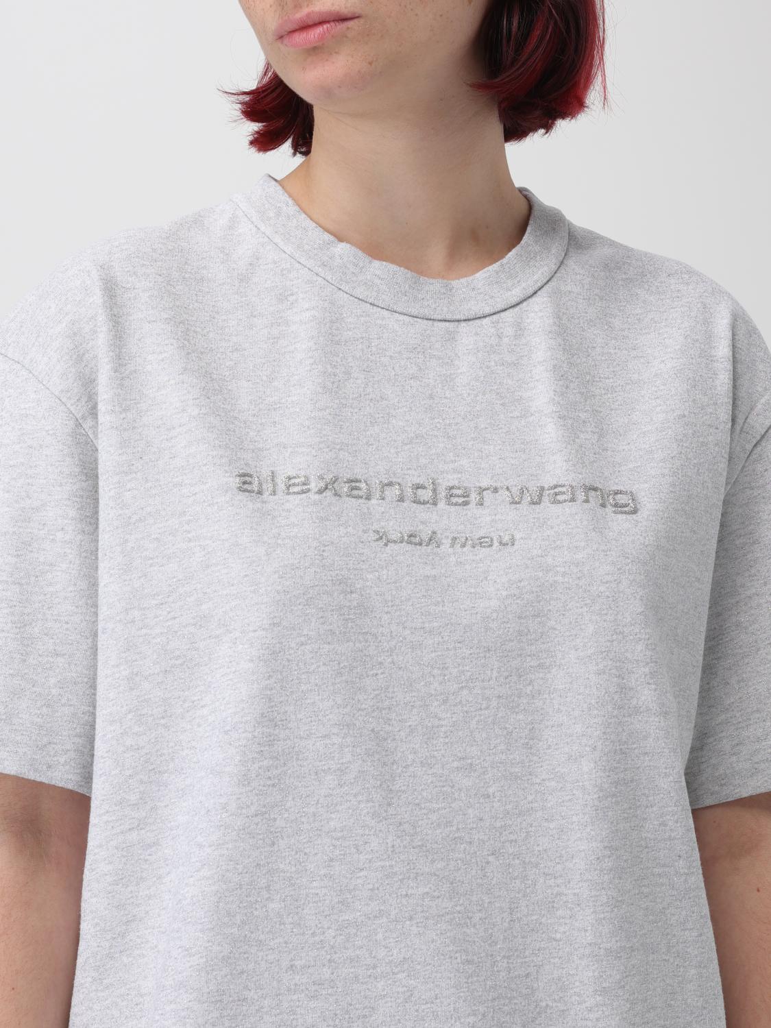 ALEXANDER WANG CAMISETA: Camiseta mujer Alexander Wang, Gris - Img 5