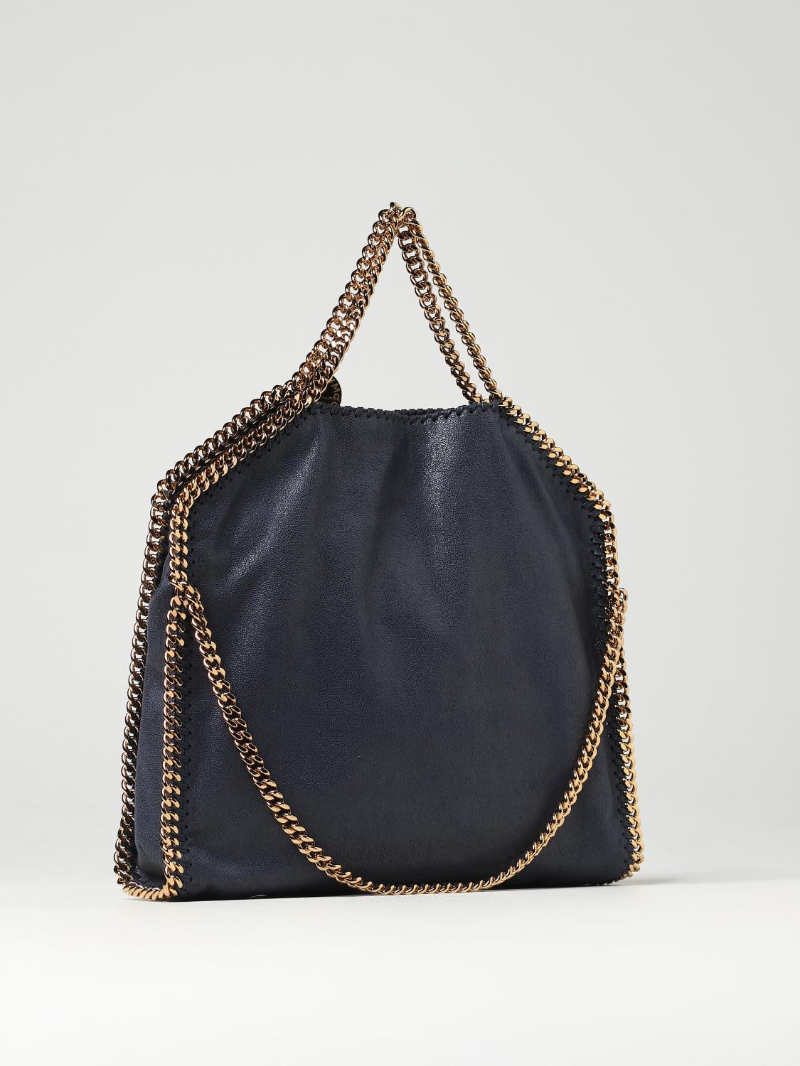 STELLA MCCARTNEY BORSA A MANO: Borsa Falabella Stella McCartney in camoscio sintetico cracklè, Blue - Img 2