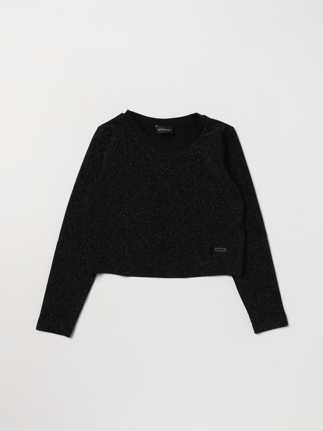 MONNALISA CAMISETA: Camisetas niños Monnalisa, Negro - Img 1