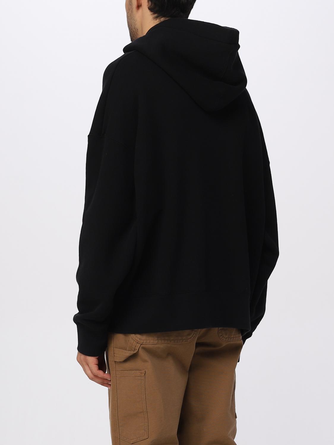 PALM ANGELS SWEATSHIRT: Pullover herren Palm Angels, Schwarz - Img 3