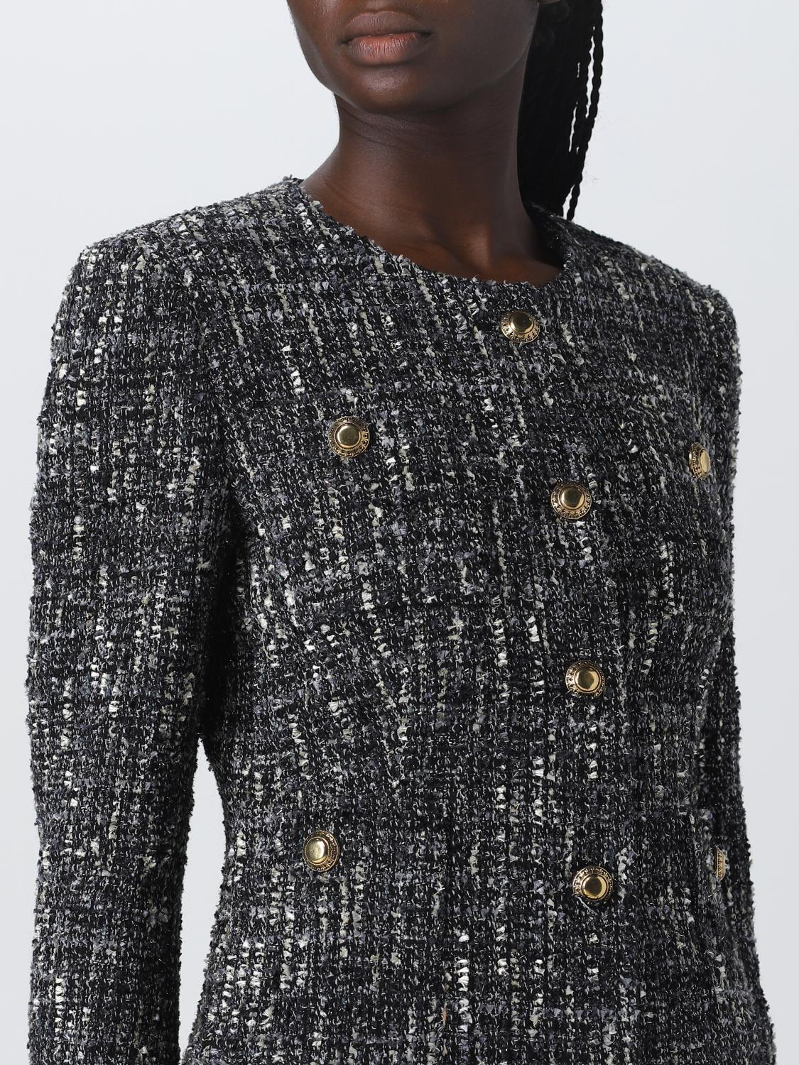 TAGLIATORE GIACCA: Giacca Tagliatore in tweed di misto lana, Nero - Img 4