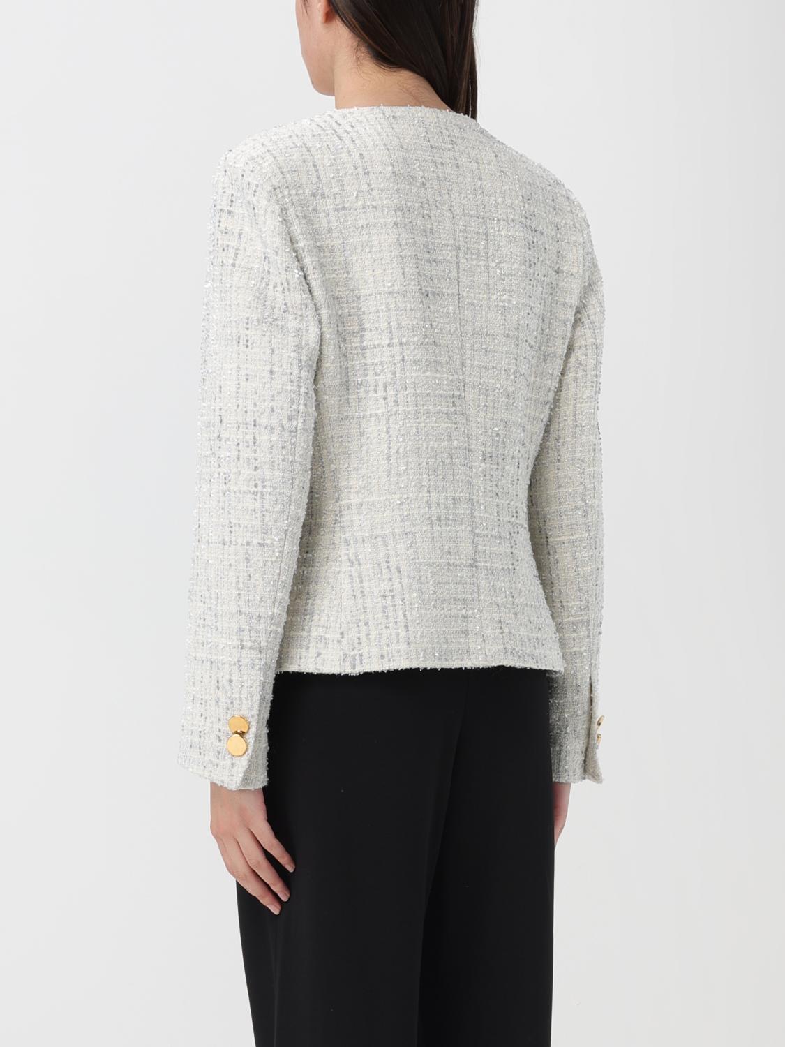 TAGLIATORE GIACCA: Giacca Tagliatore in tweed di misto lana, Grigio - Img 2