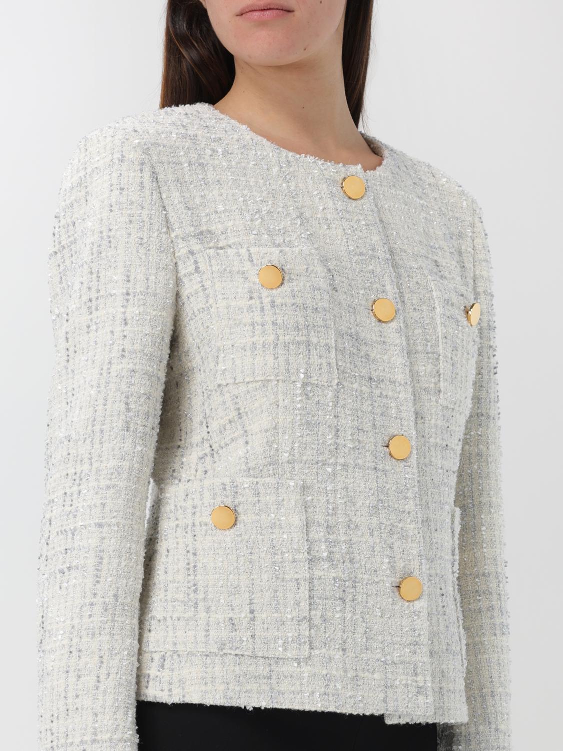 TAGLIATORE GIACCA: Giacca Tagliatore in tweed di misto lana, Grigio - Img 3