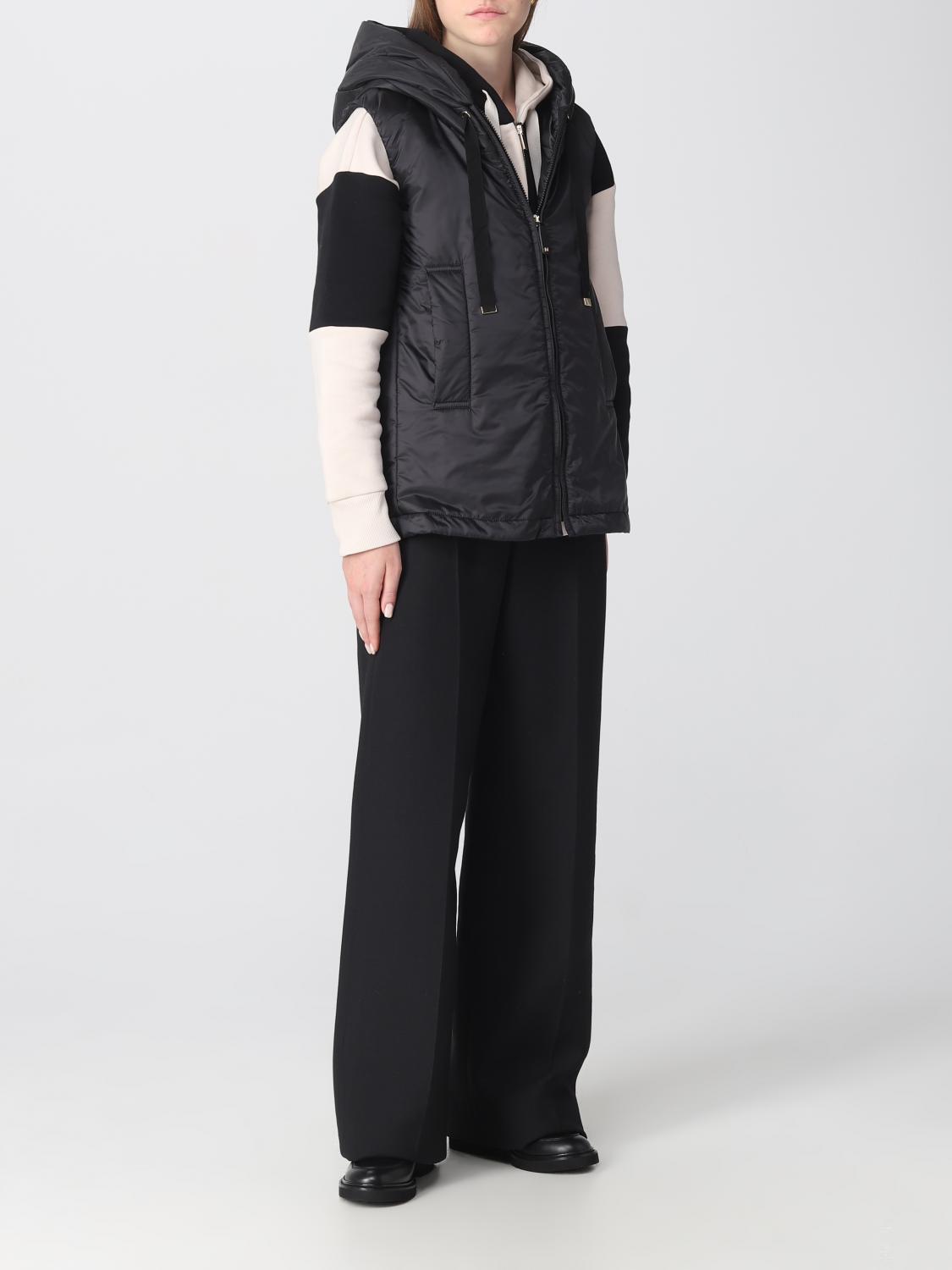 MAX MARA THE CUBE CHALECO: Chaqueta mujer S Max Mara, Negro - Img 2