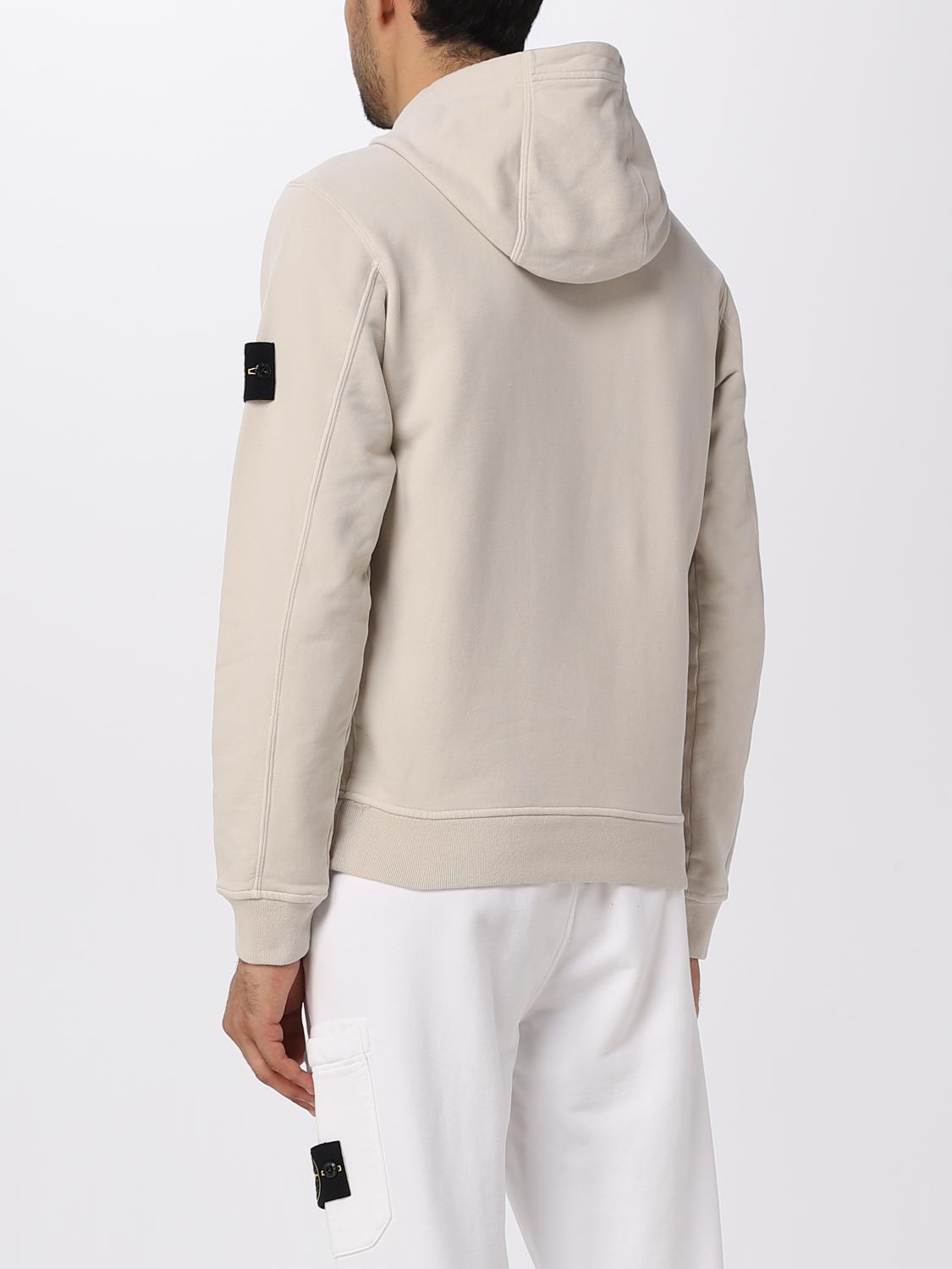 STONE ISLAND SWEATSHIRT: Pull homme Stone Island, Blanc - Img 3