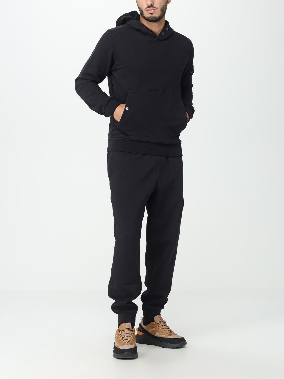 STONE ISLAND SWEATSHIRT: Pull homme Stone Island, Noir - Img 2